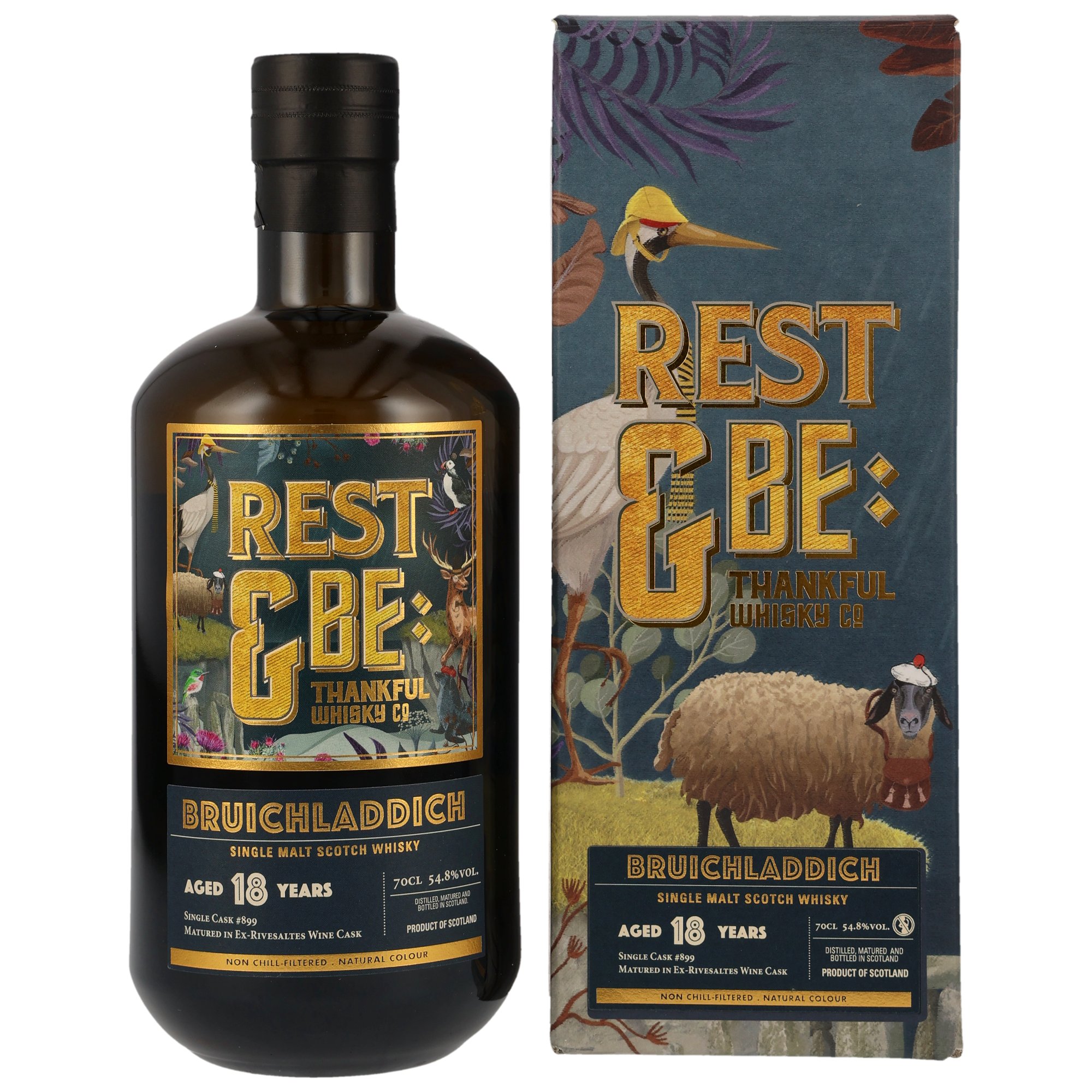 Bruichladdich 2005/2023 - 18 y.o. - Single Cask #899 - Rest & Be Thankful