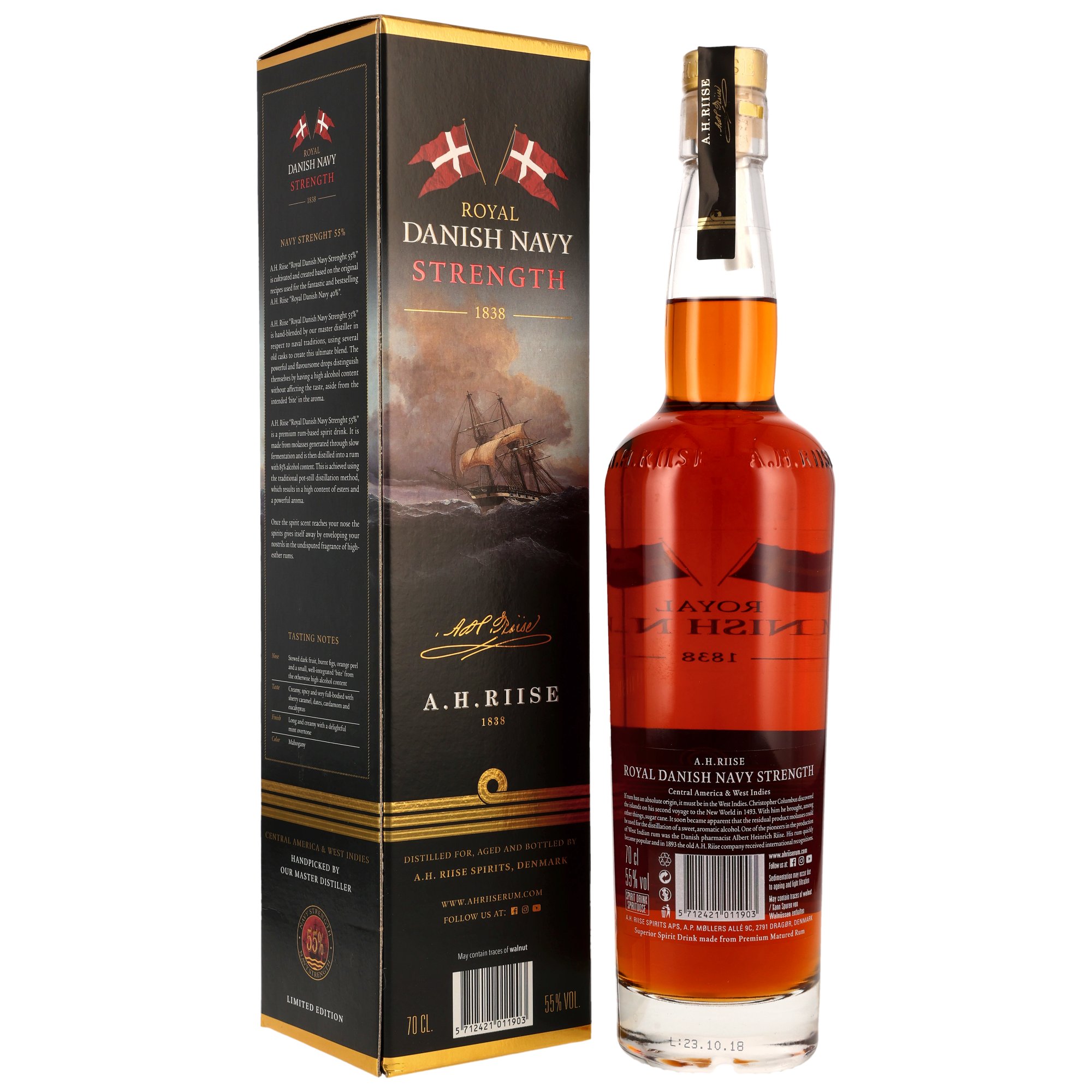 A.H. Riise Danish Navy Strength Neue Ausstattung