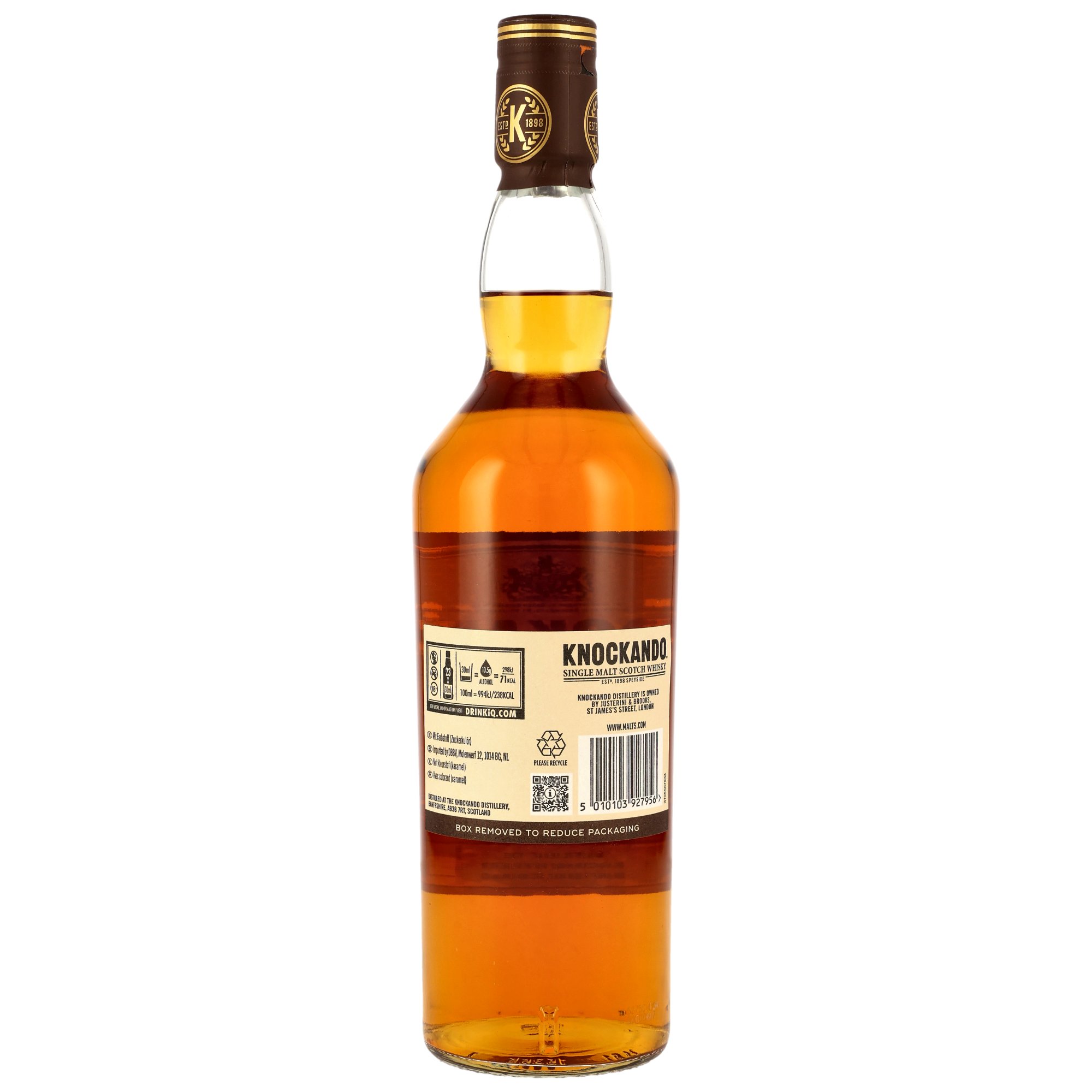 Knockando 15 y.o. Single Malt - ohne Tube