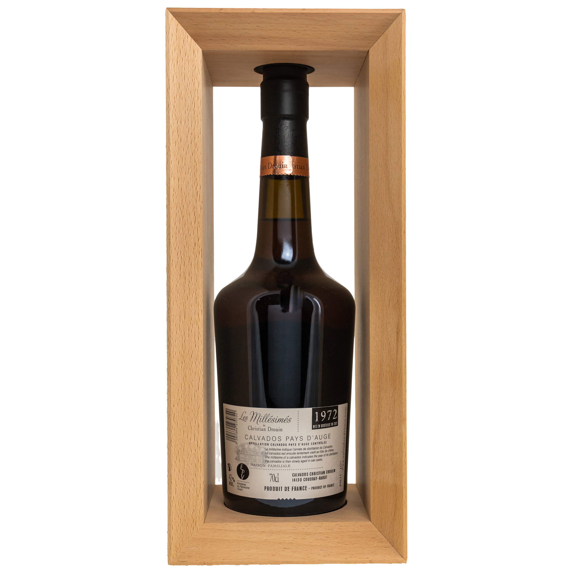Christian Drouin Millésime 1972/2017 Calvados Pays d'Auge
