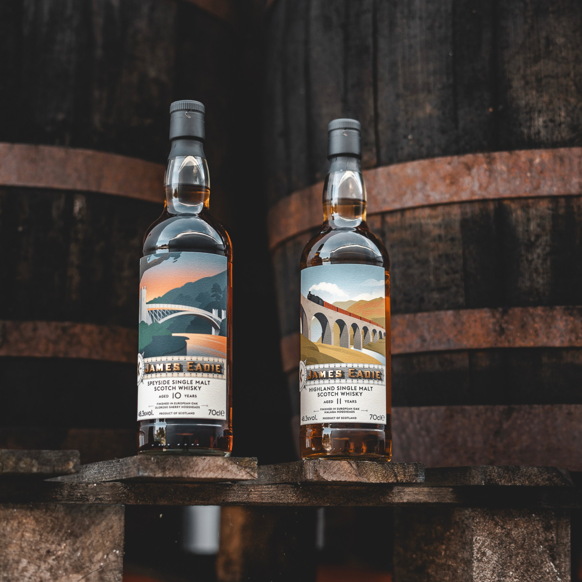 Highland Single Malt (Teaninich) - 11 y.o. - Malaga Cask Finish - James Eadie