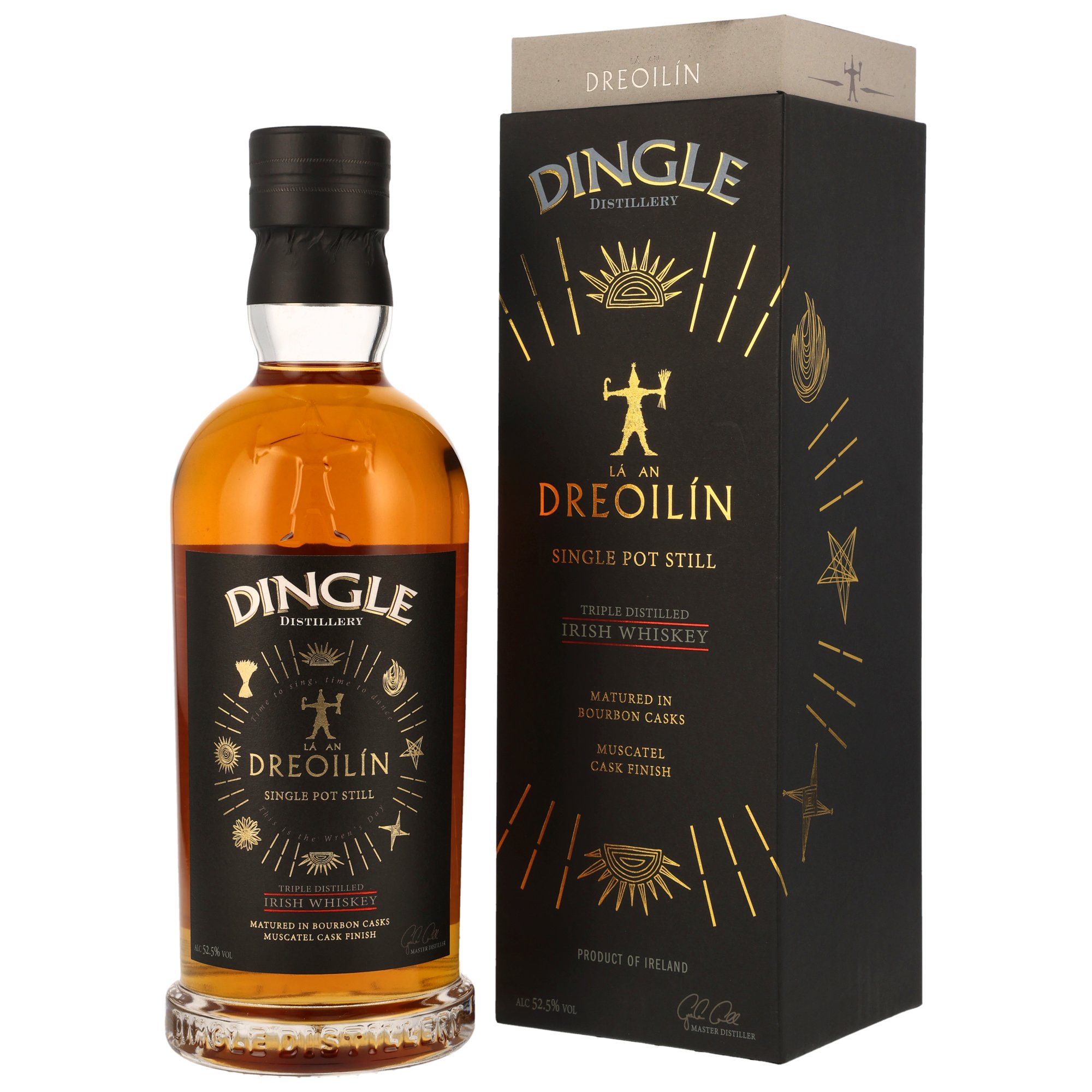 Dingle Lá an Dreoilín Single Pot Still Whiskey Moscatel Cask - Wheel of the Year Series