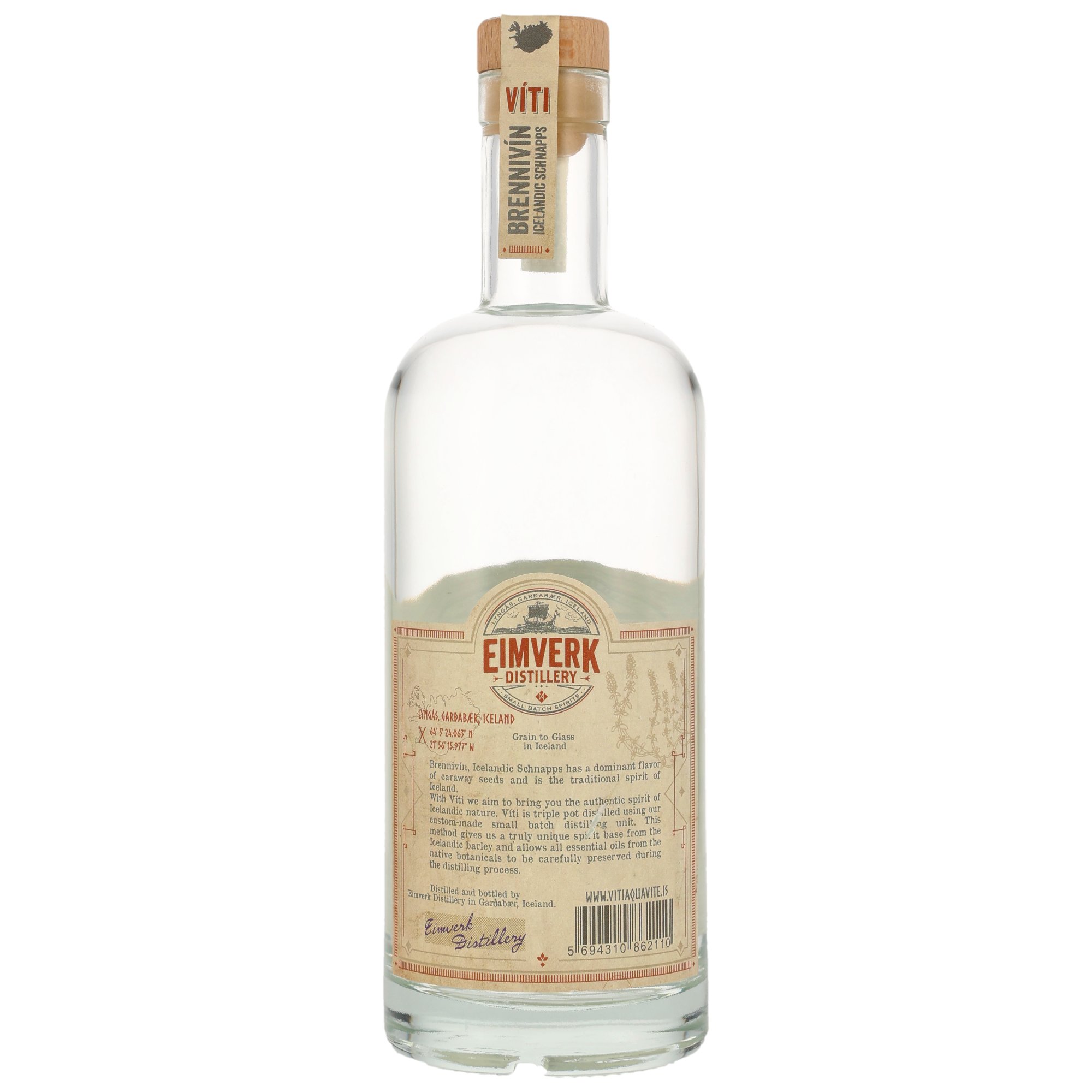 Viti Brennivin Aquavite Aquavit Akvavit / Small Batch