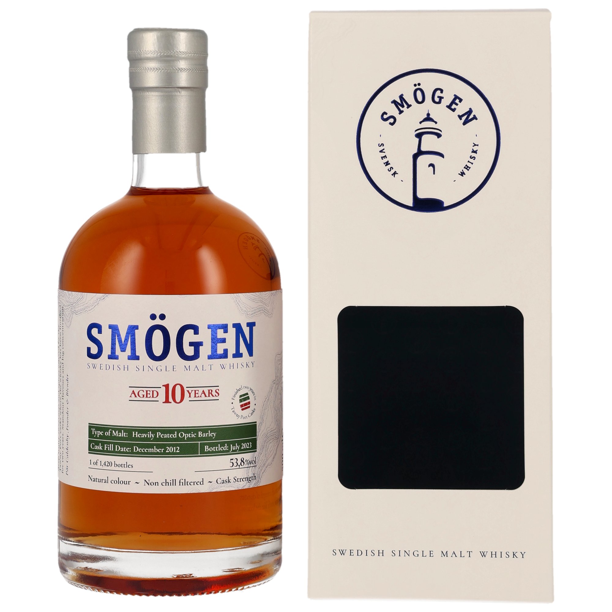 Smögen 10 y.o. - Port Cask - Swedish Single Malt