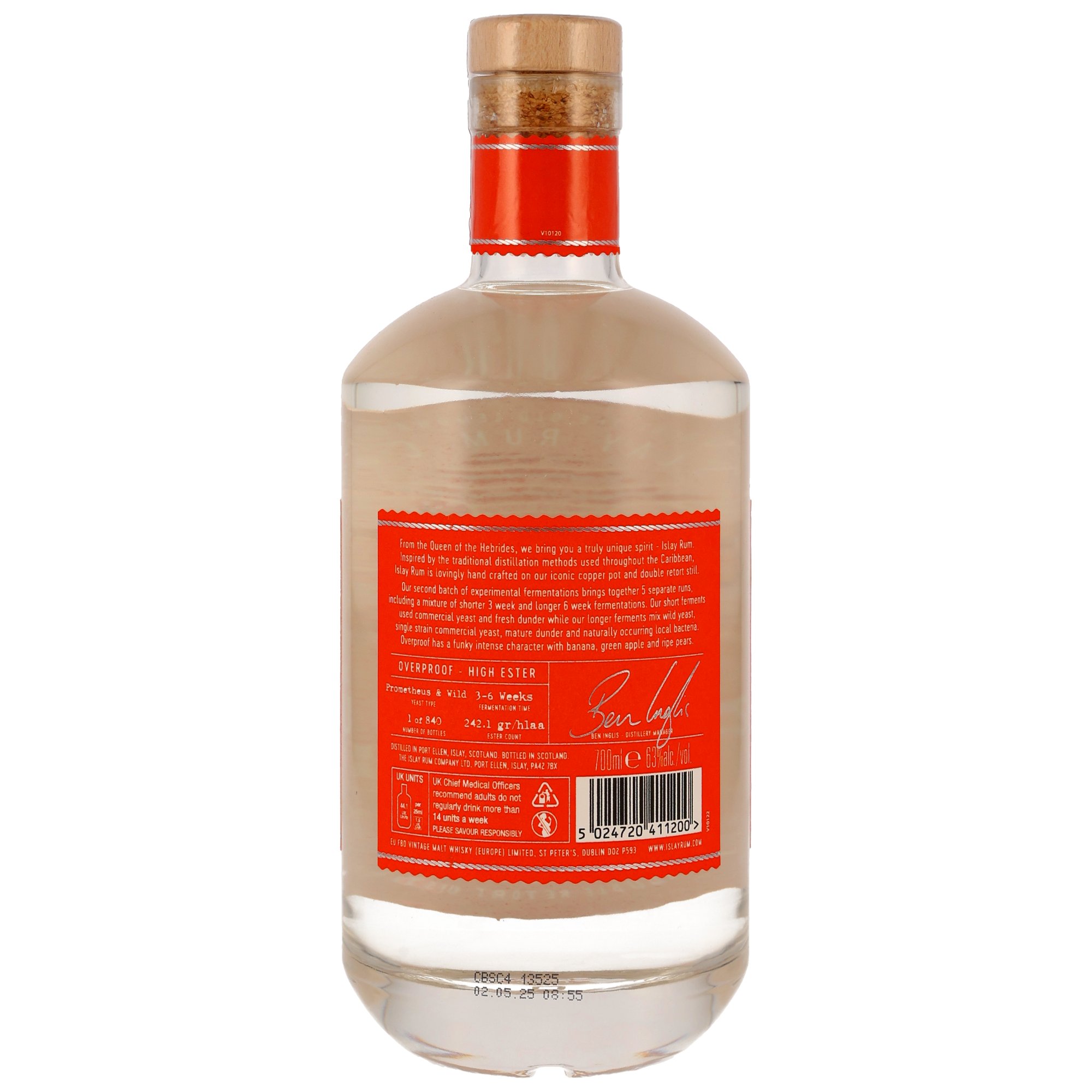 The Islay Rum Company - Islay Rum - Overproof