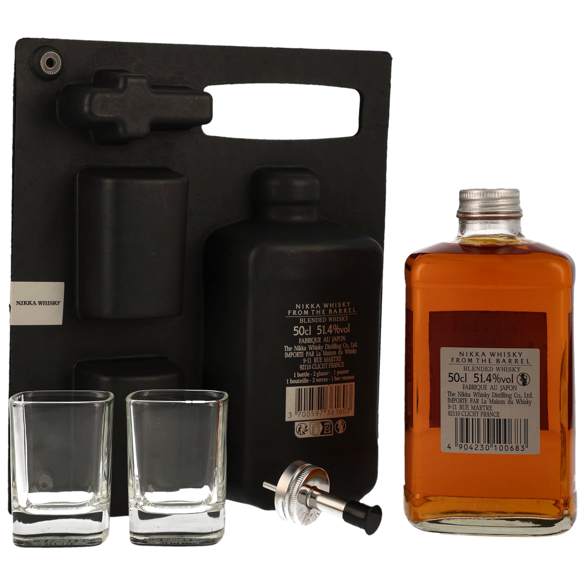 Nikka Whisky From the Barrel mit 2 Gläsern und Ausgießer
