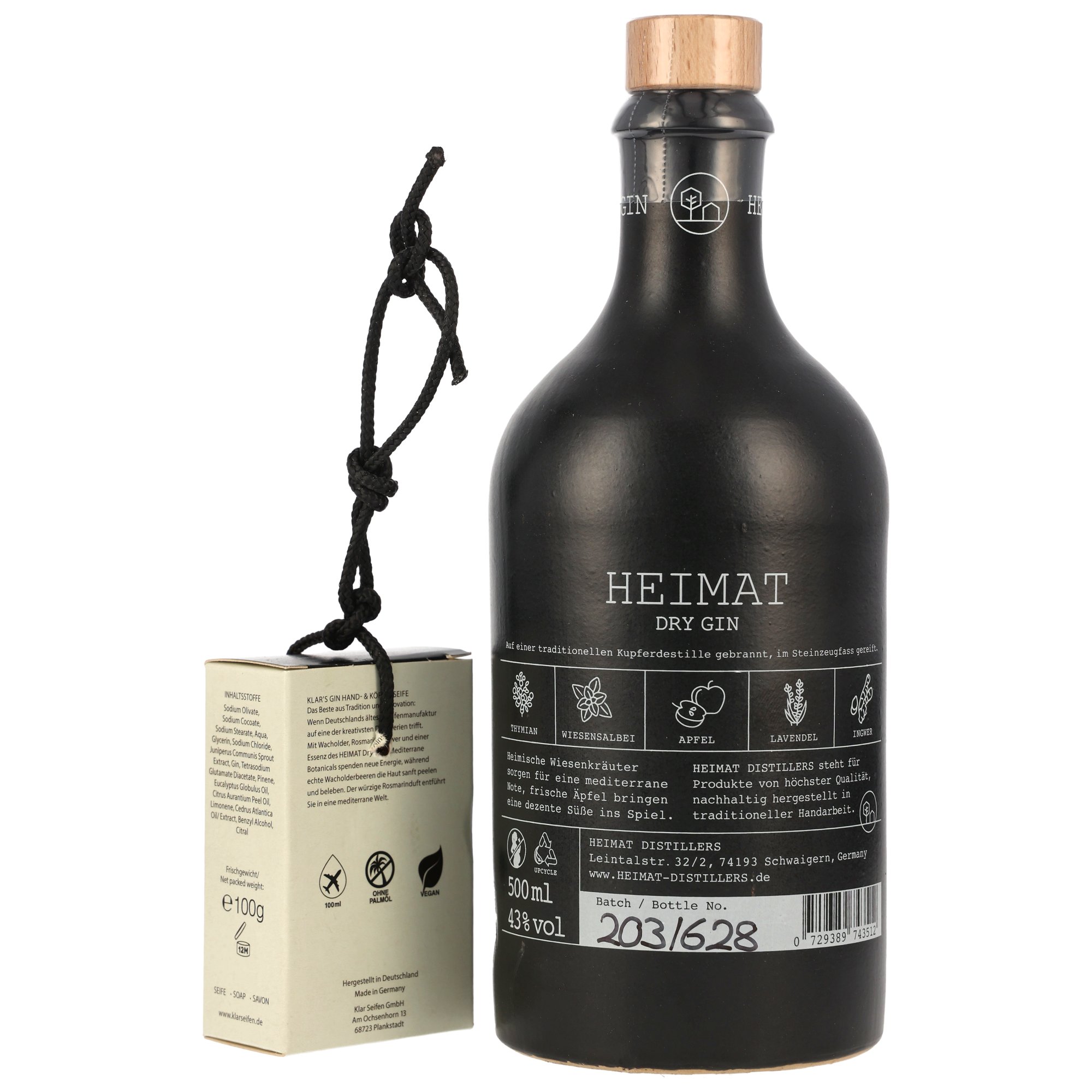 HEIMAT Dry Gin + Gin Seife