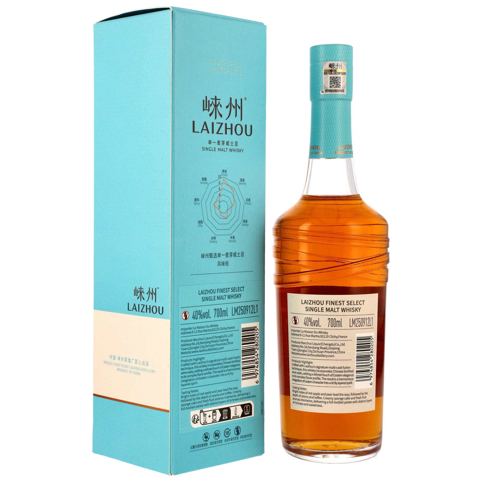 Laizhou Finest Select - Chinese Single Malt Whisky
