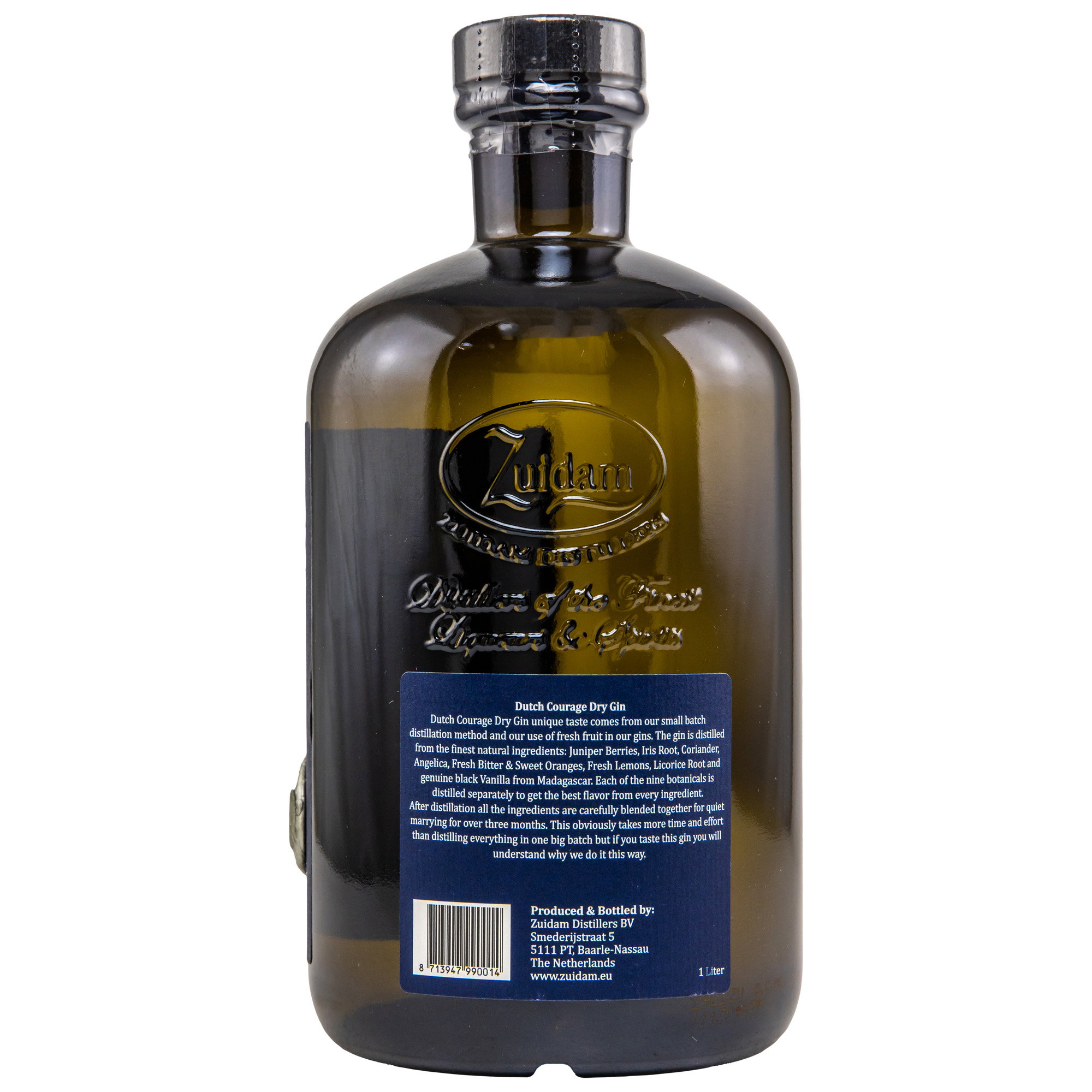 Zuidam Dutch Courage Dry Gin - LITER