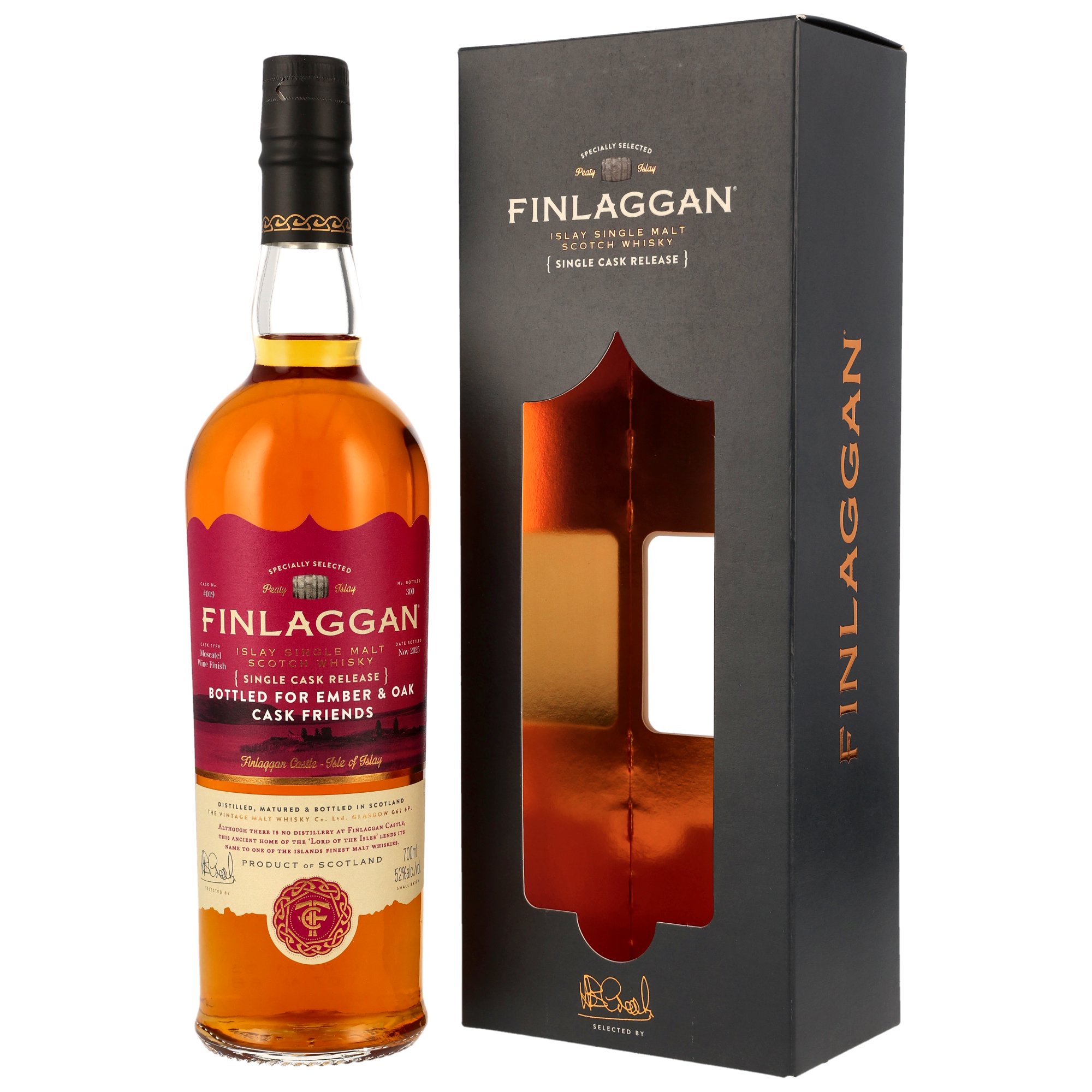 Finlaggan Moscatel Single Cask #019 - Ember & Oak Cask Friends