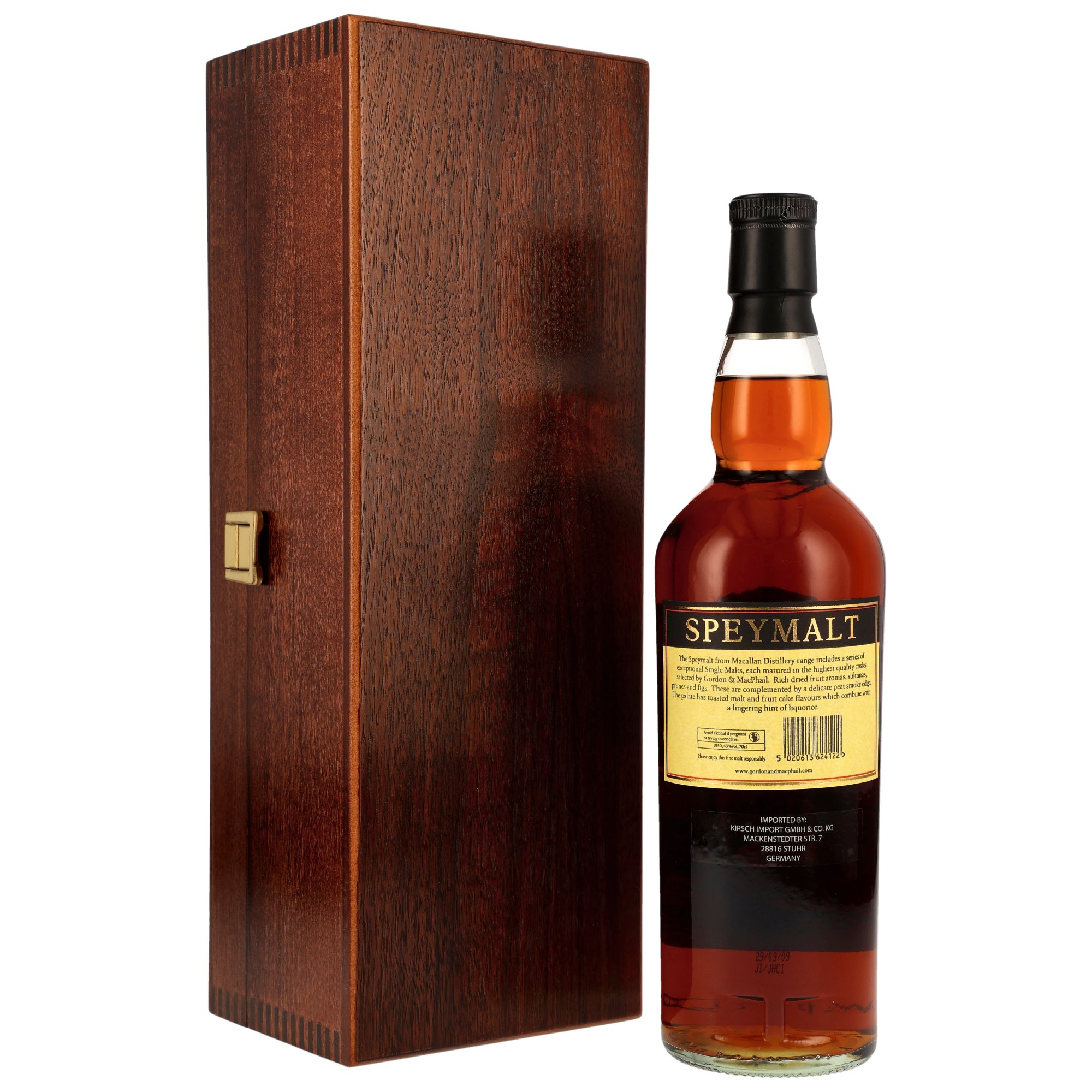 Macallan 1950/2009 Single Speymalt - Refill Sherry Butt G&M