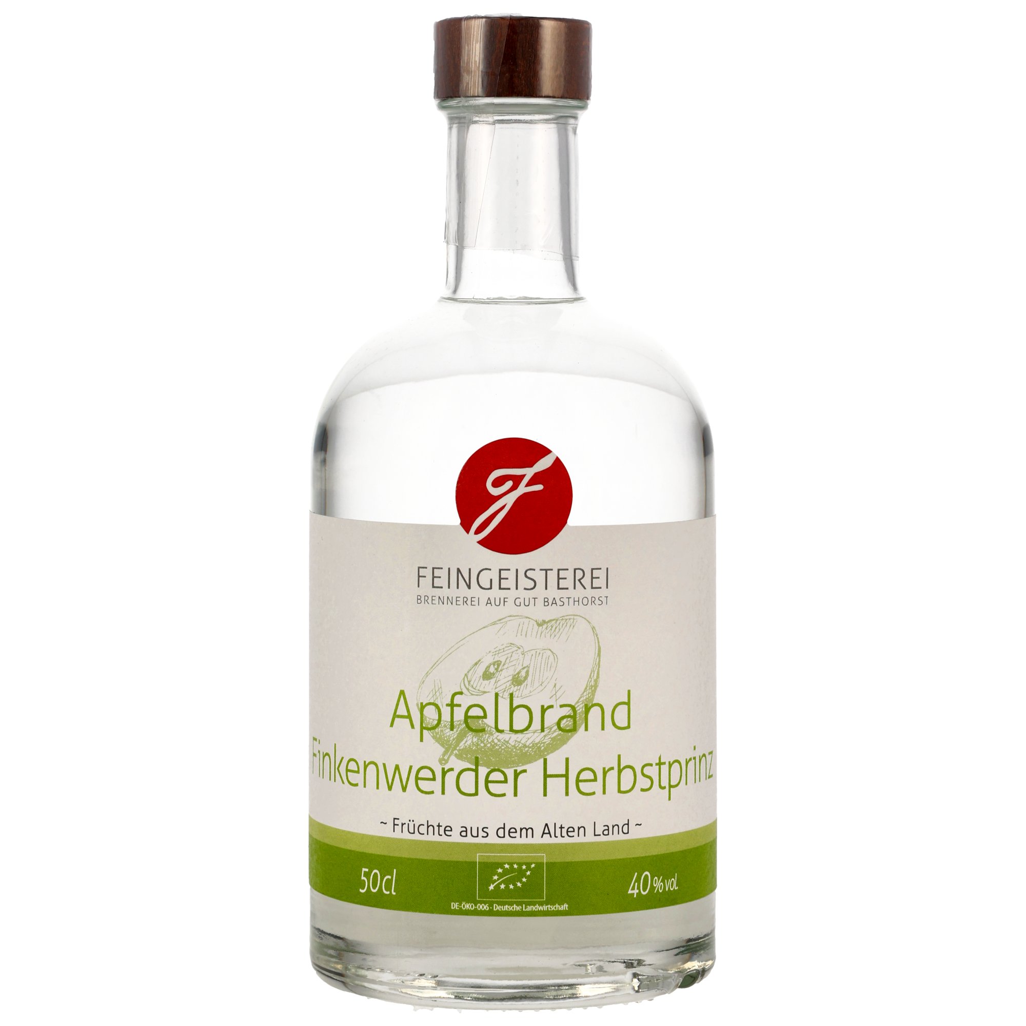 Apfelbrand Finkenwerder Herbstprinz BIO - Feingeisterei - neue Ausstattung