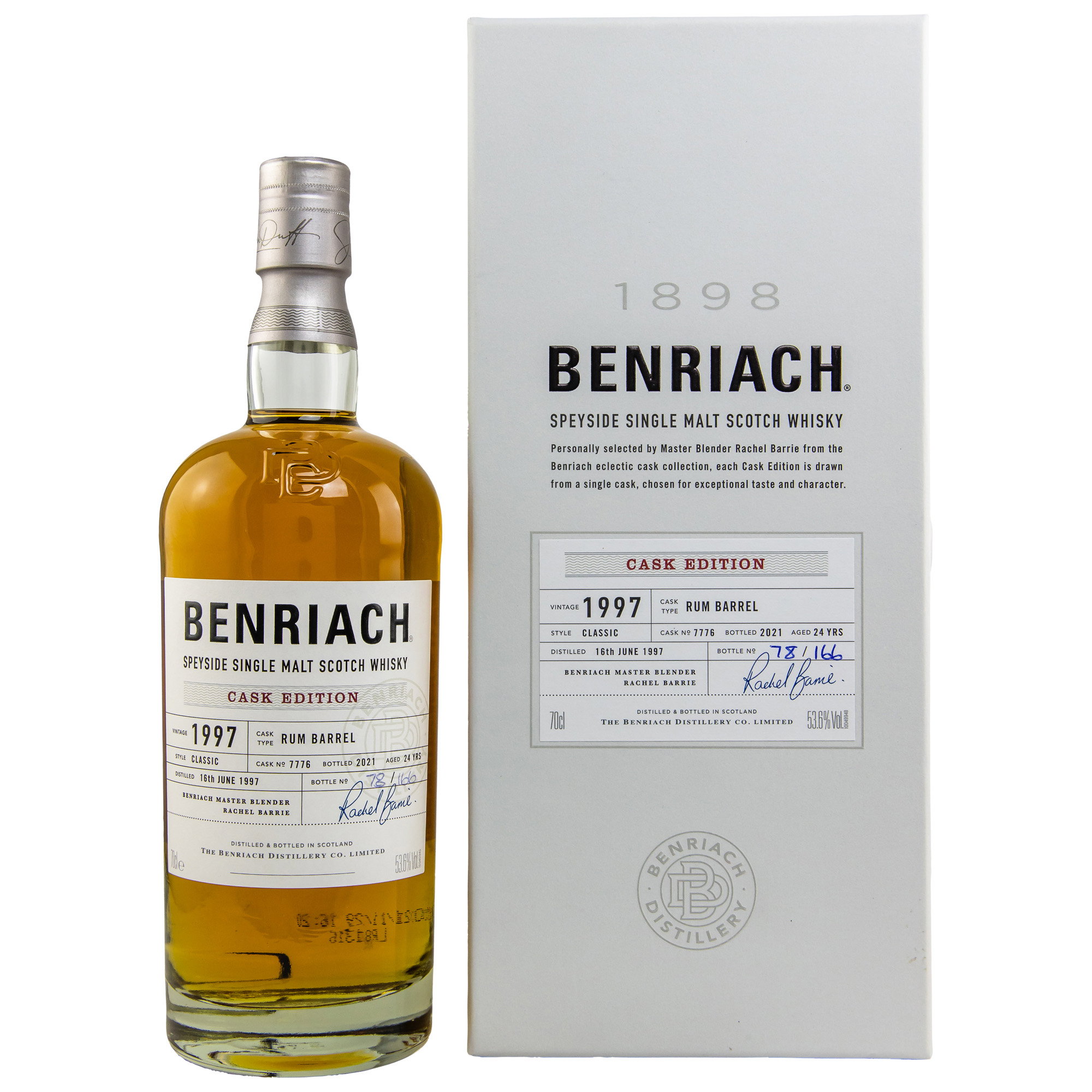 Benriach 1997/2021 - 24 y.o. - Rum Barrel #7776
