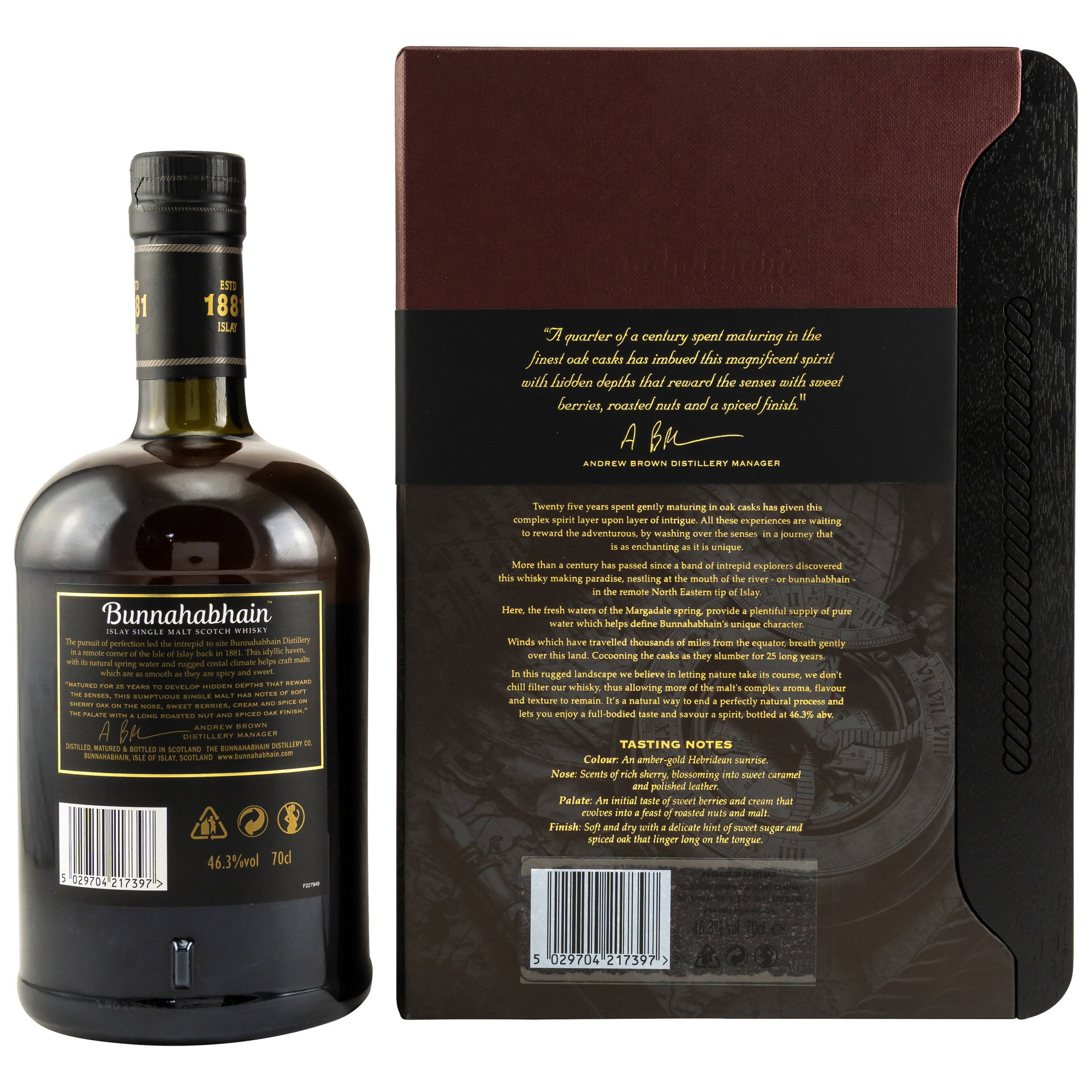 Bunnahabhain 25 y.o. - neue Ausstattung