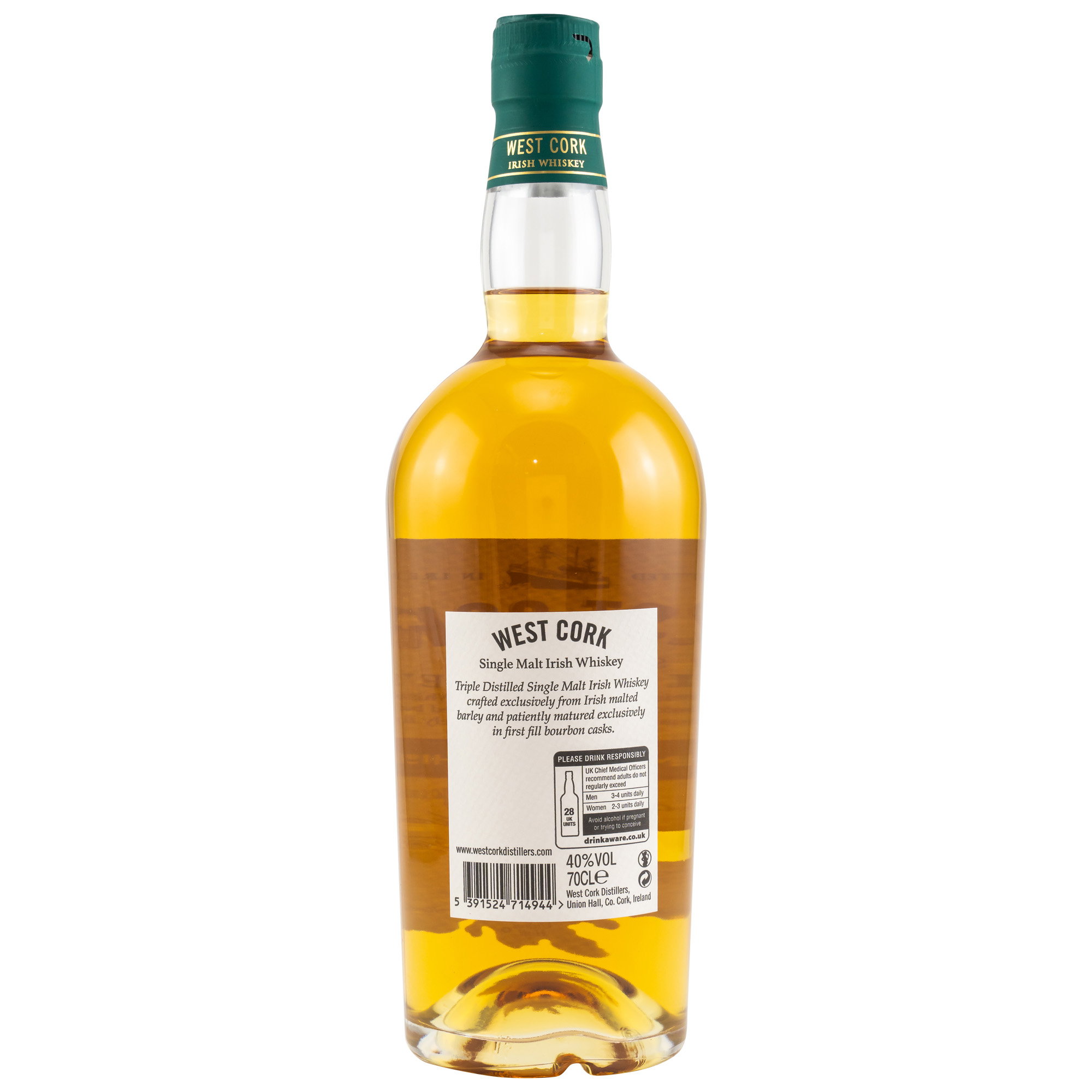 West Cork Single Malt Irish Whiskey