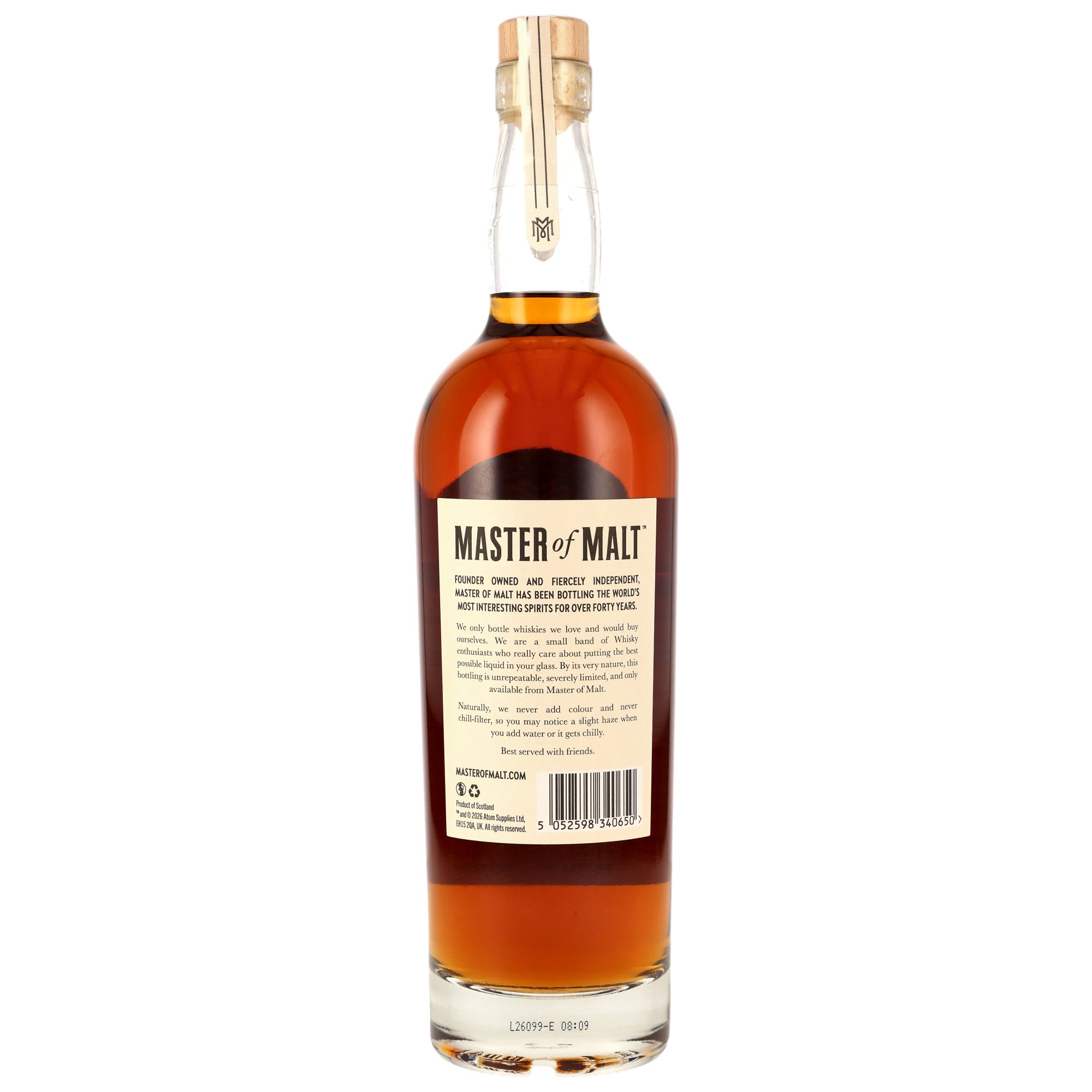 Secret Highland Distillery 2004/2026 - 22 y.o. - Heavily Peated Refill PX Hogshead - Master of Malt