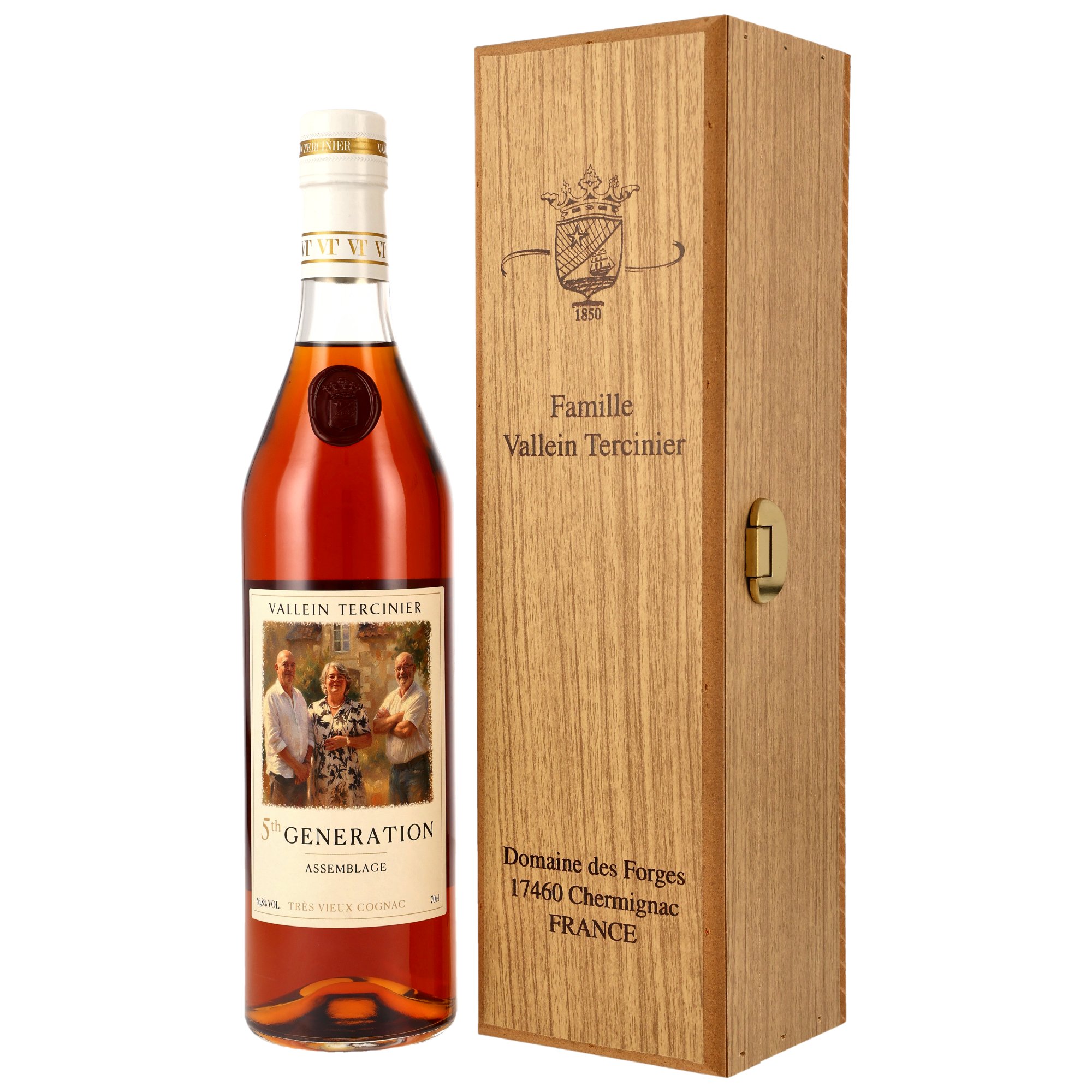 Vallein Tercinier 5th Generation Tres Vieux Cognac
