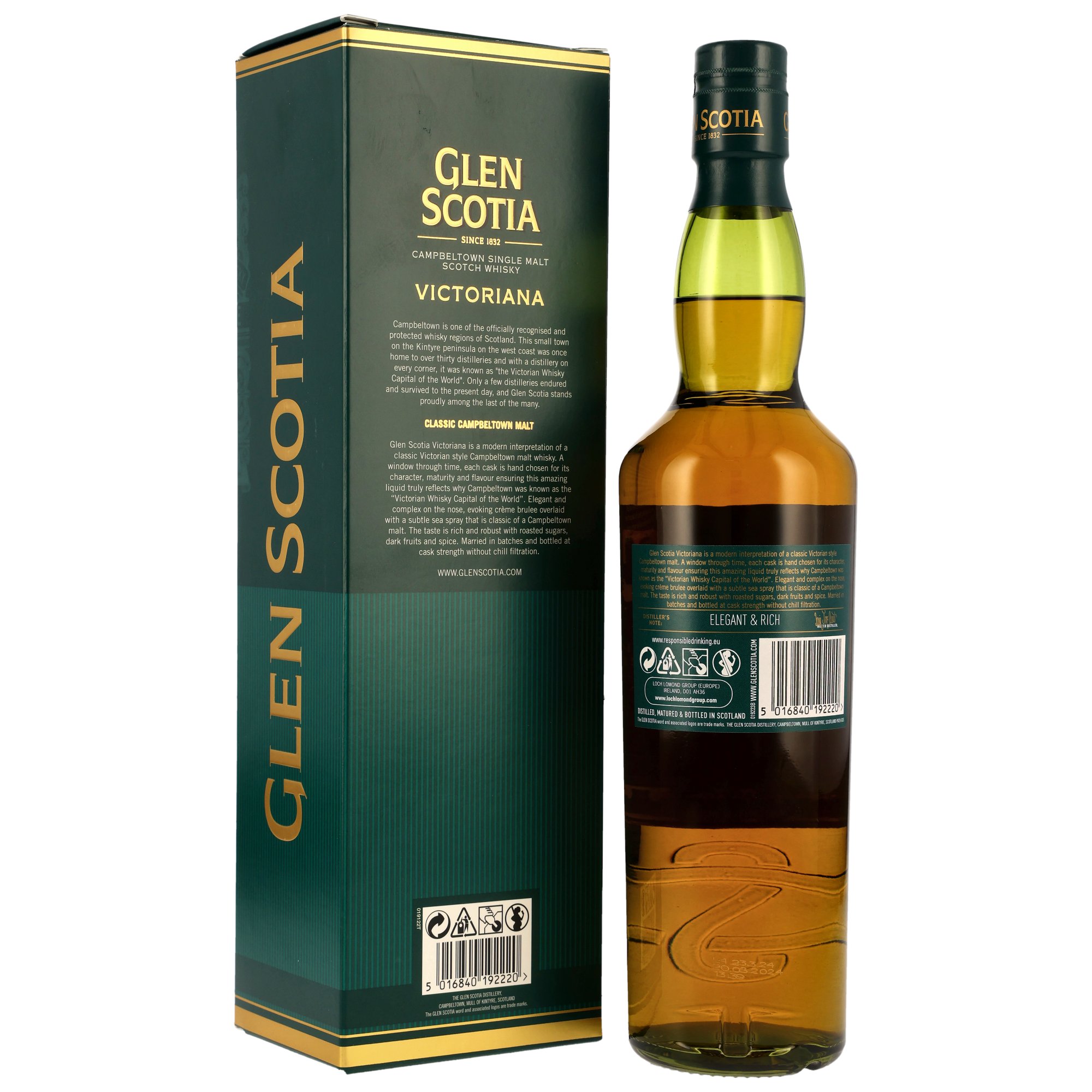 Glen Scotia Victoriana Small Batch 54,2% - neue Ausstattung