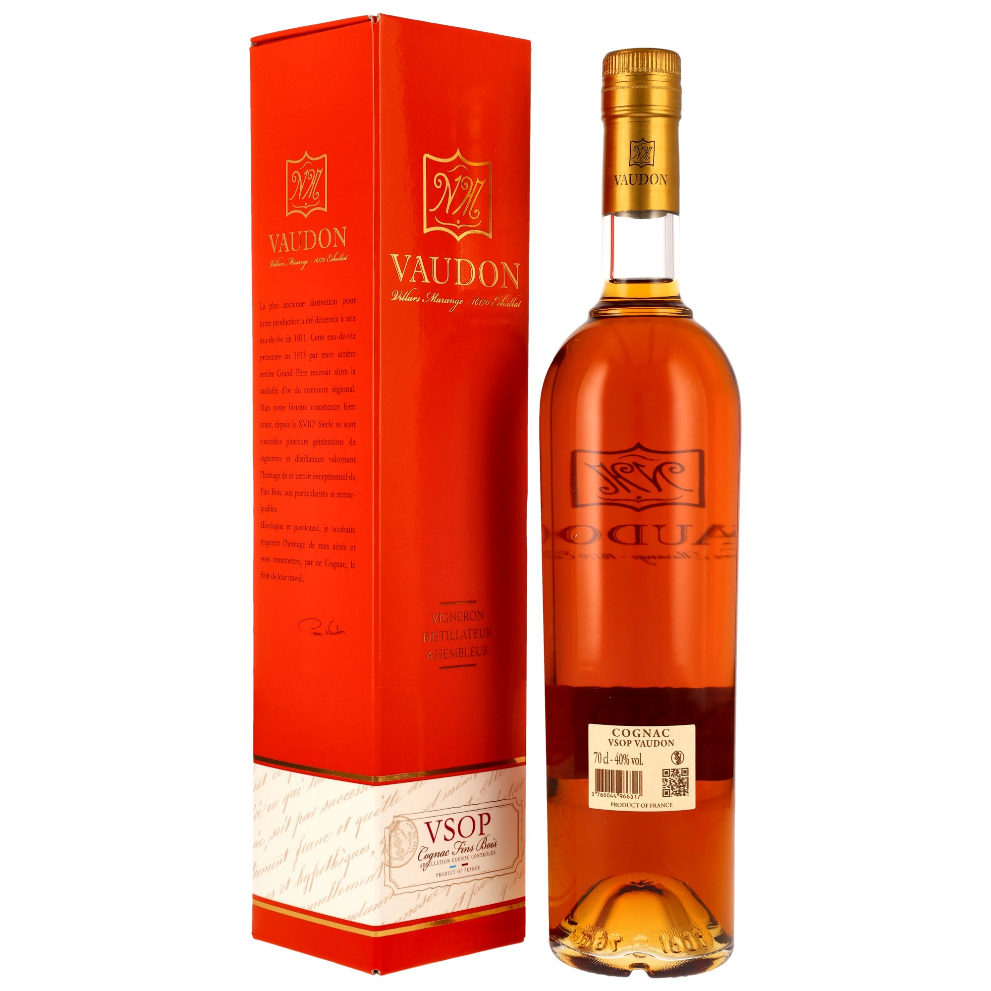 Vaudon Cognac VSOP - in GP