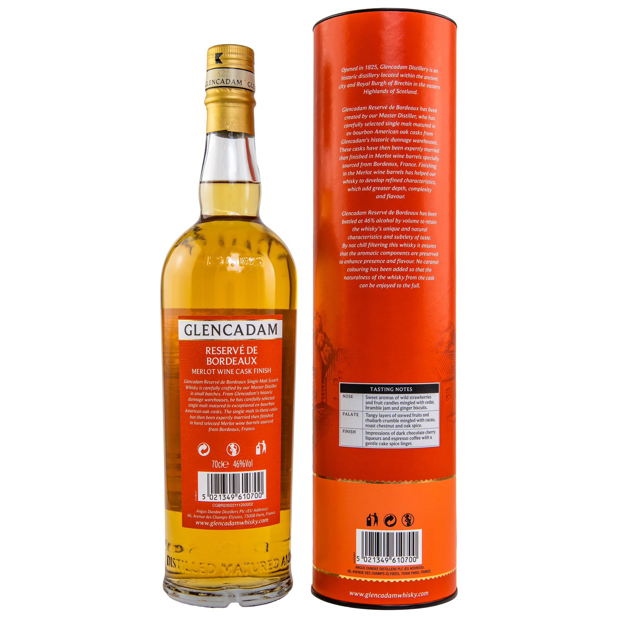 Glencadam Reserve de Bordeaux - Merlot Cask Finish