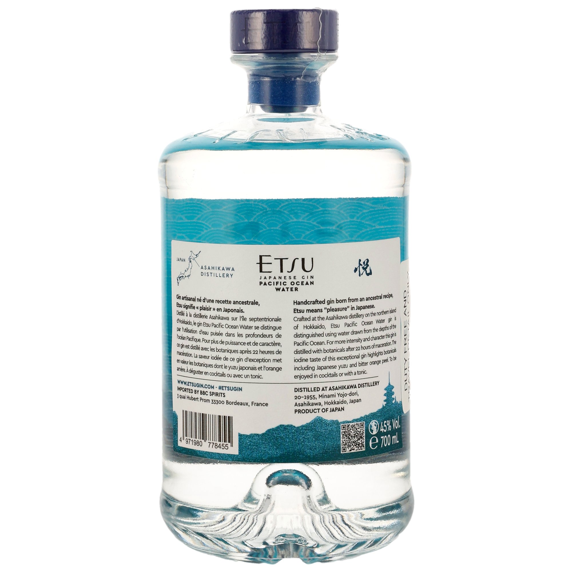 Etsu Pacific Ocean Water Japanese Gin Neue Ausstattung - ohne GP