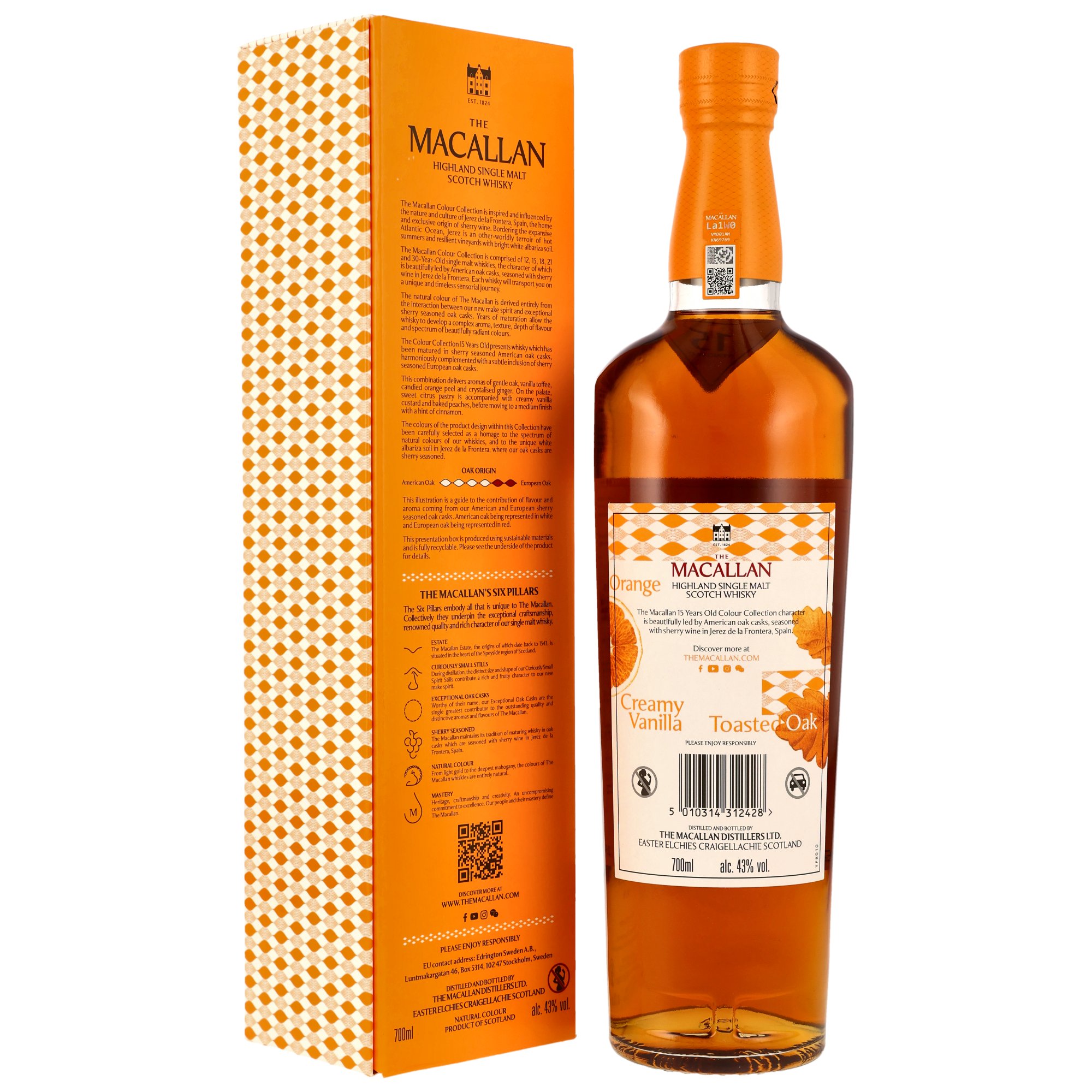 Macallan 15 y.o. Colour Collection