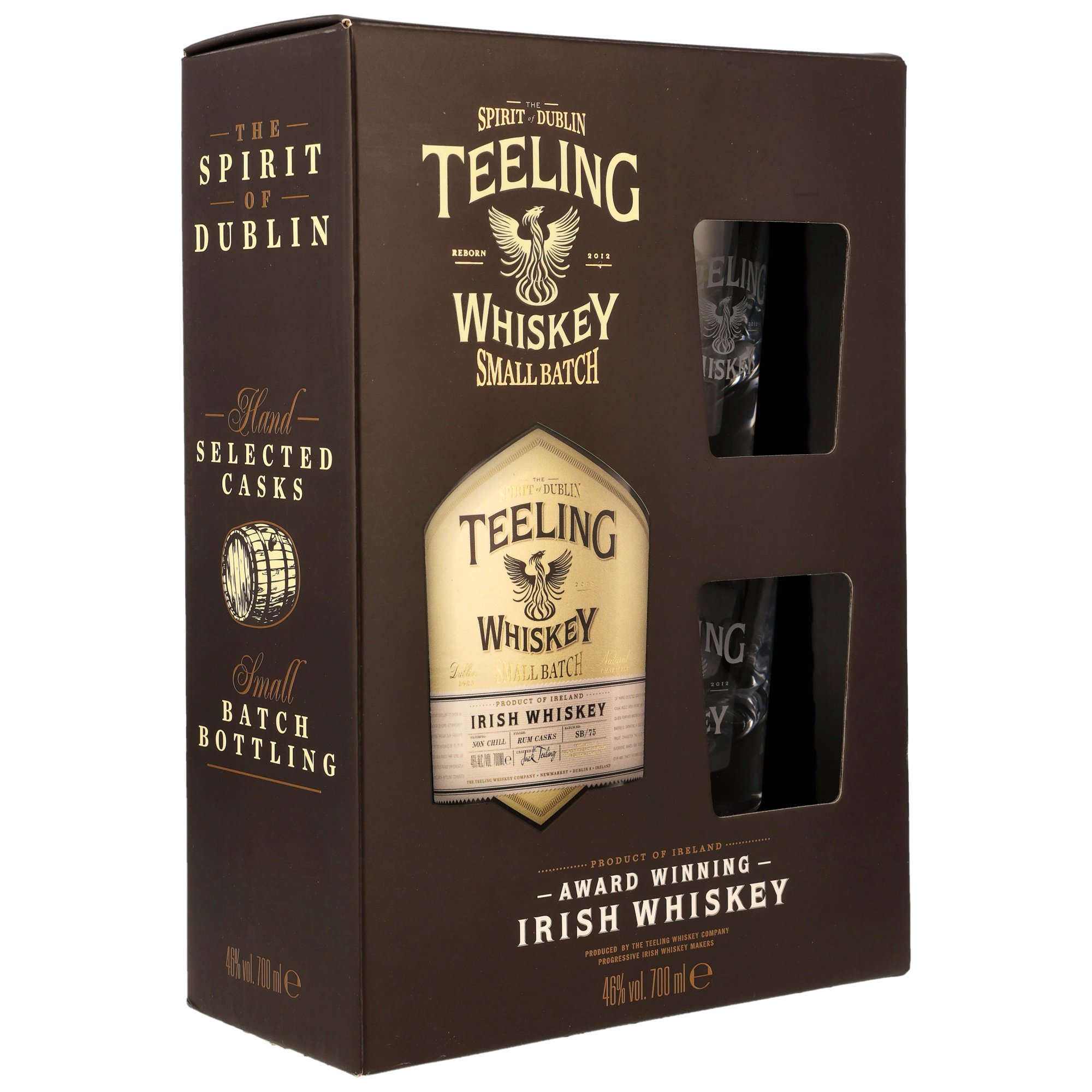 Teeling Rum Casks Finish + 2 Tumbler