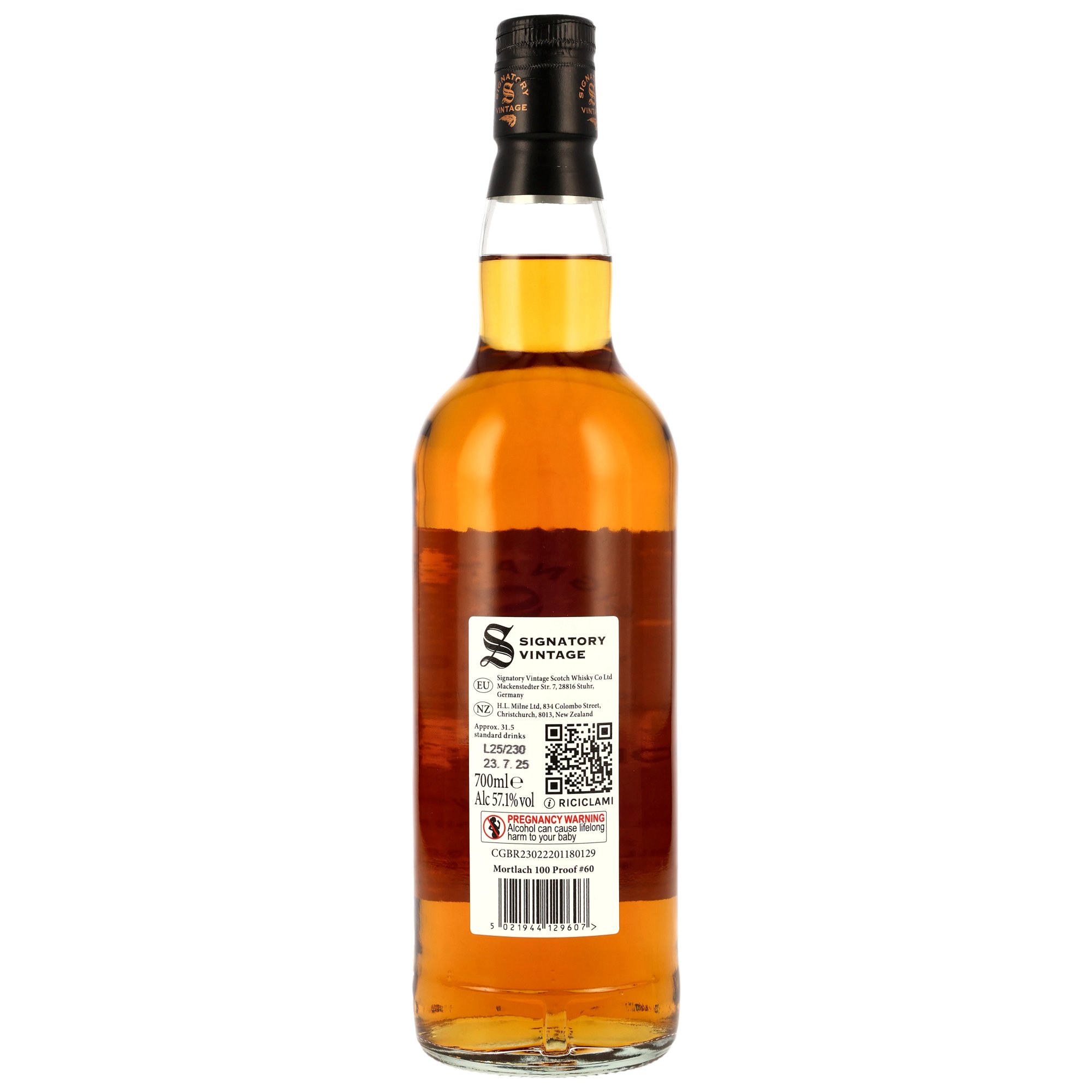 Mortlach 2013/2025 - 12 y.o. - Signatory 100 PROOF Edition #60