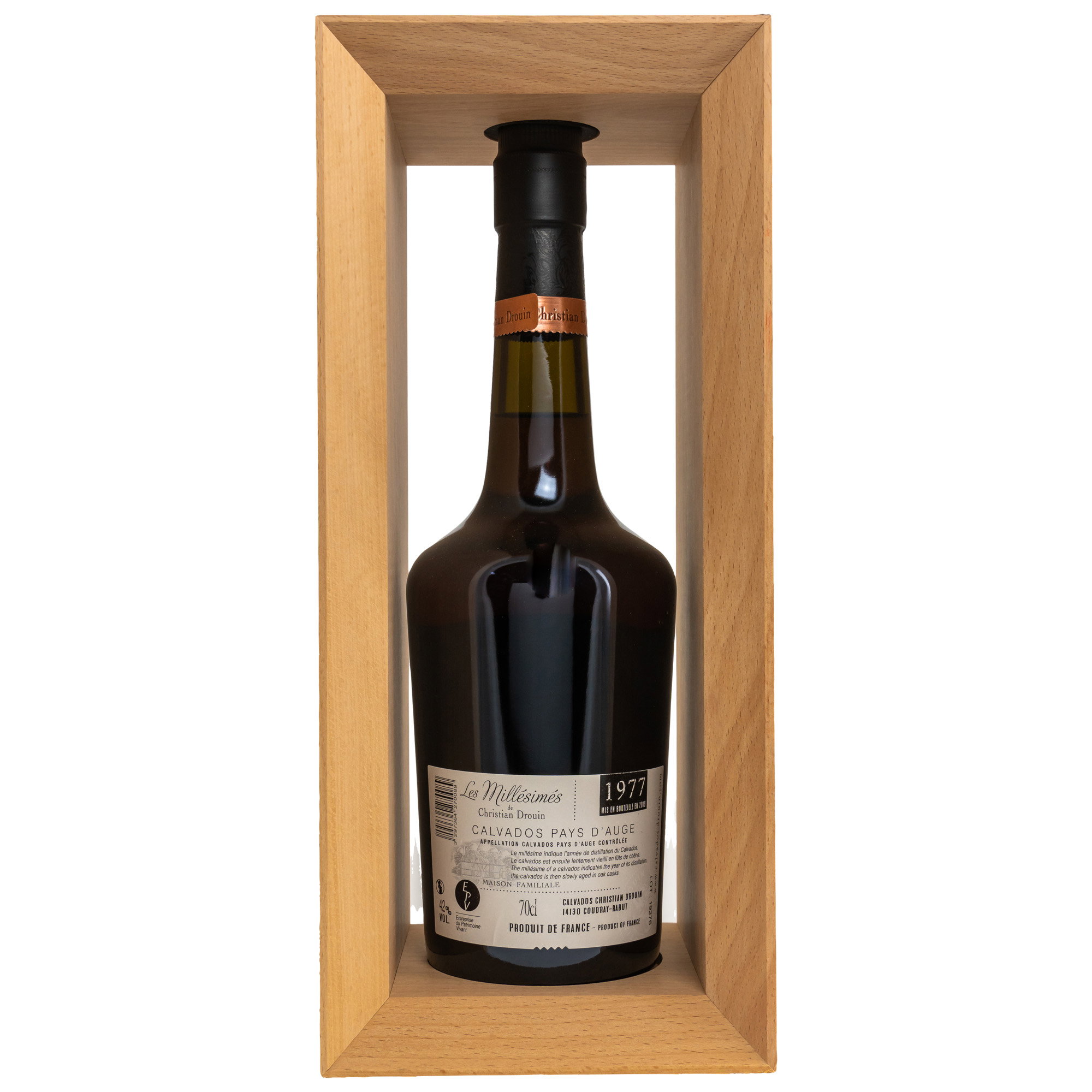 Christian Drouin Millésime 1977/2019 Calvados Pays d'Auge