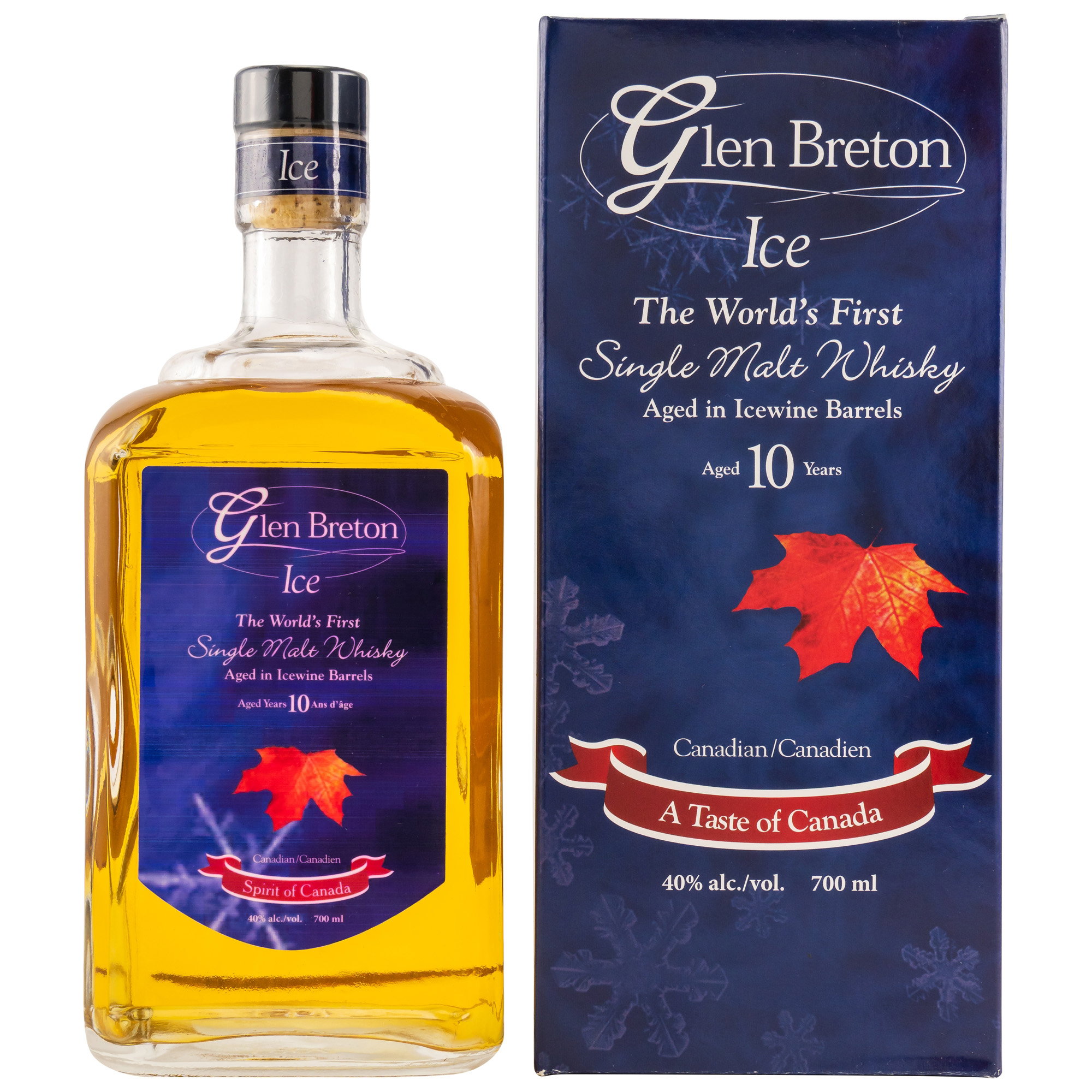 Glen Breton 10 y.o. 40% Single Malt Ice Wine Barrel in GP