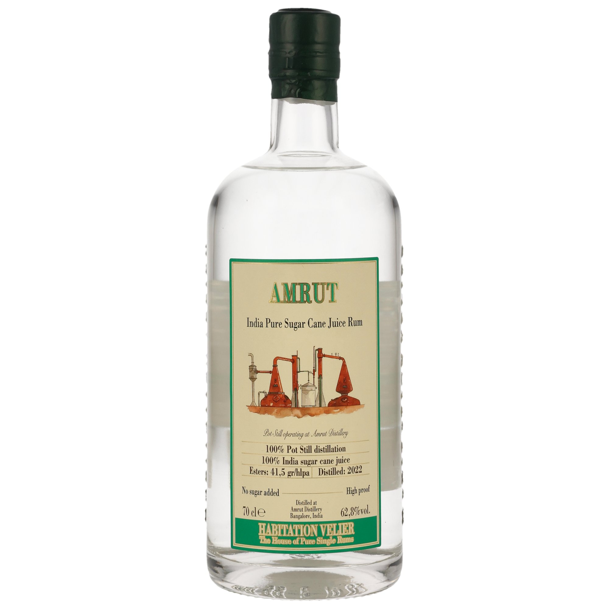 Habitation Velier Amrut India Pure Sugar Cane Juice Rum