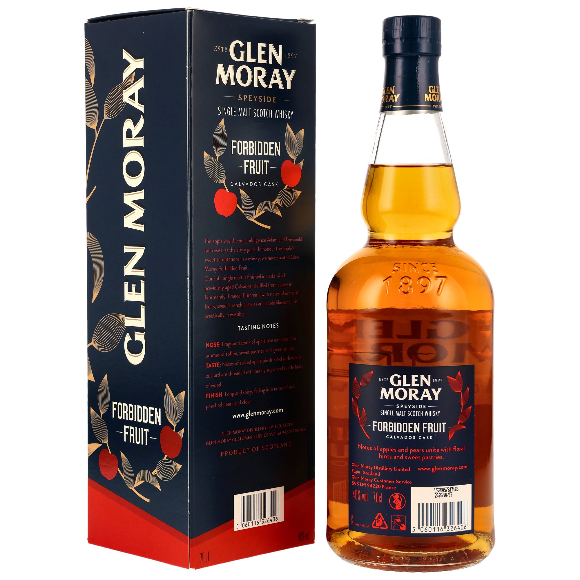 Glen Moray Forbidden Fruit - Single Malt - Calvados Cask Finish