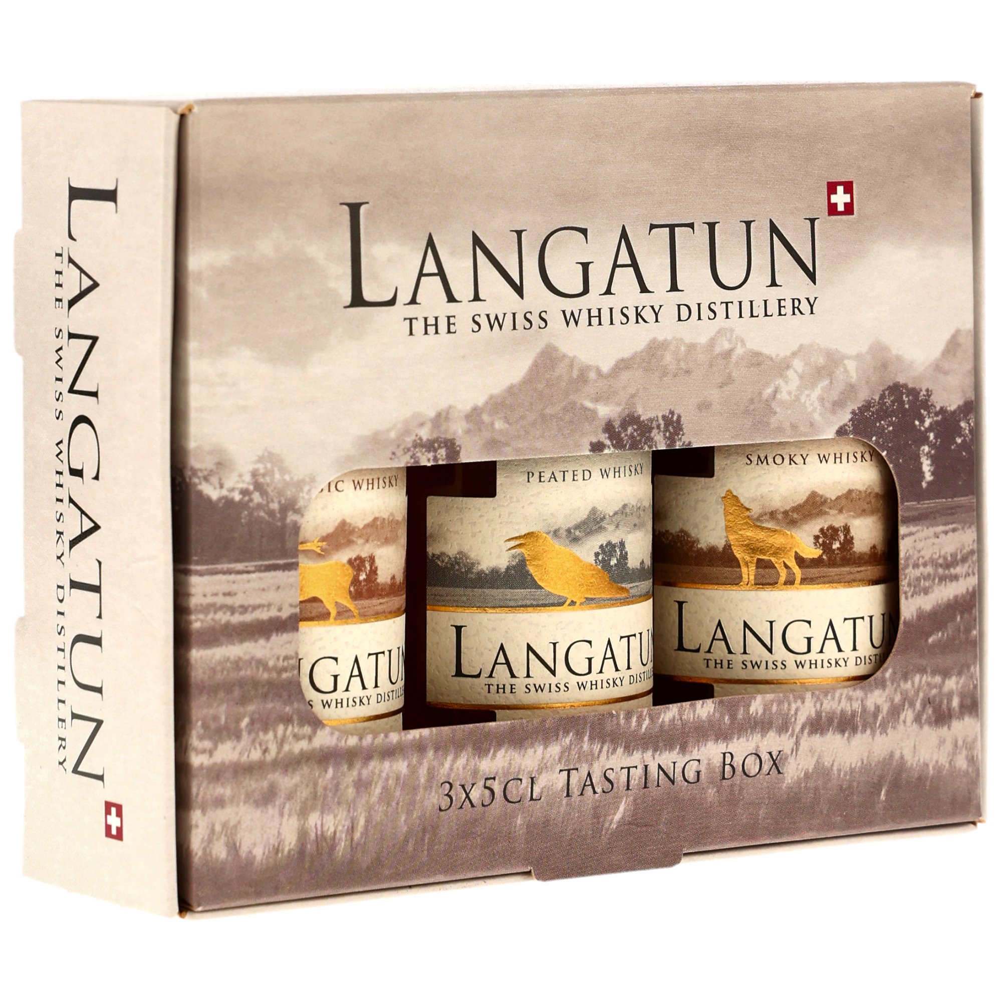 Langatun Collection 3 x 0,05 Old Crow/Old Deer/Old Wolf - Neue Ausstattung