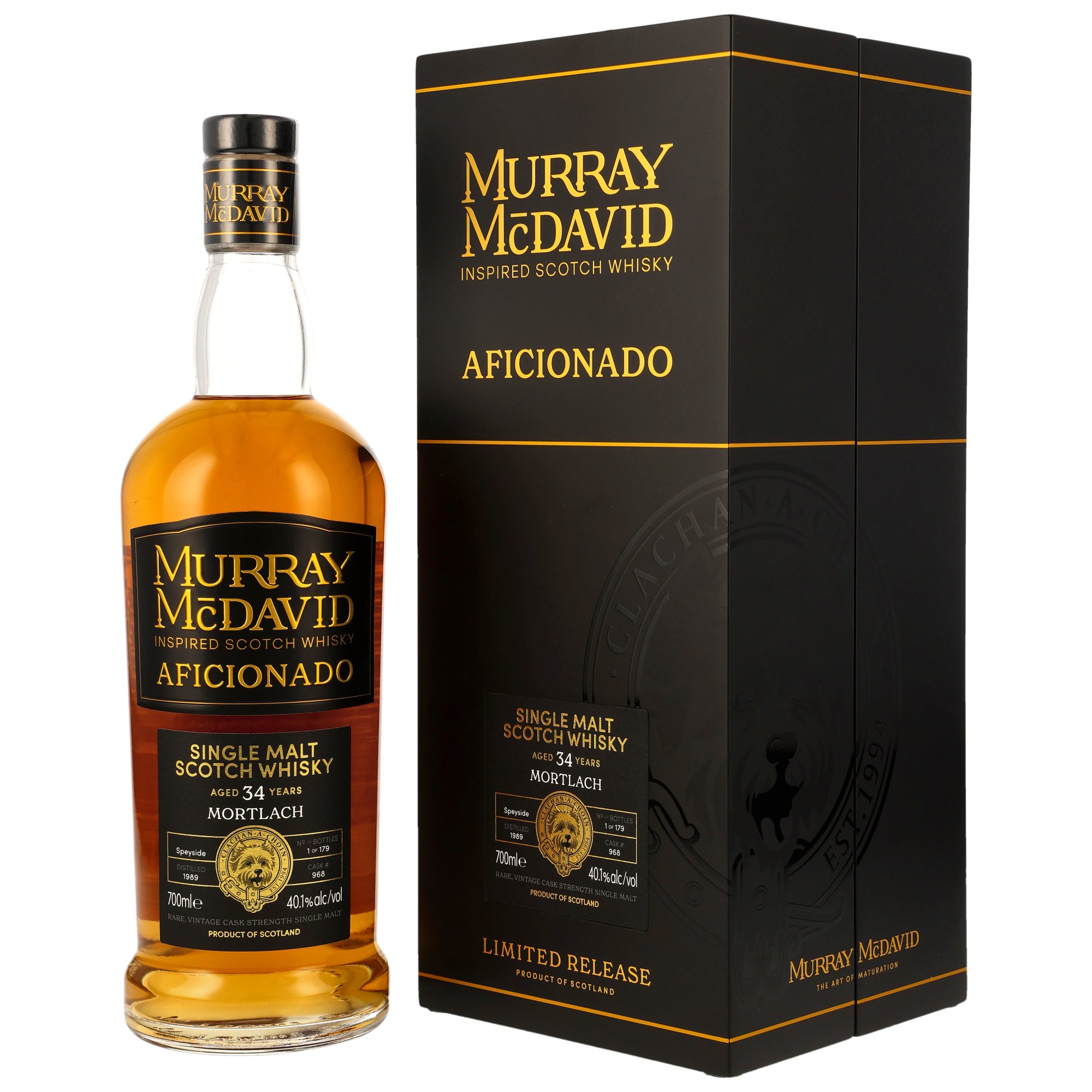 Mortlach 1989/2025 - 34 y.o. - Aficionado - PX Sherry Octave Finish #968 - Murray McDavid