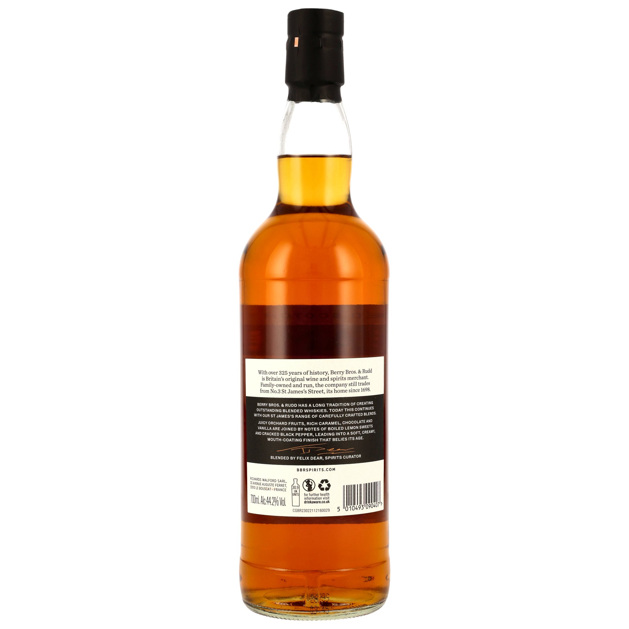 St. James 10 y.o. Blended Scotch Whisky (Berry Bros & Rudd)
