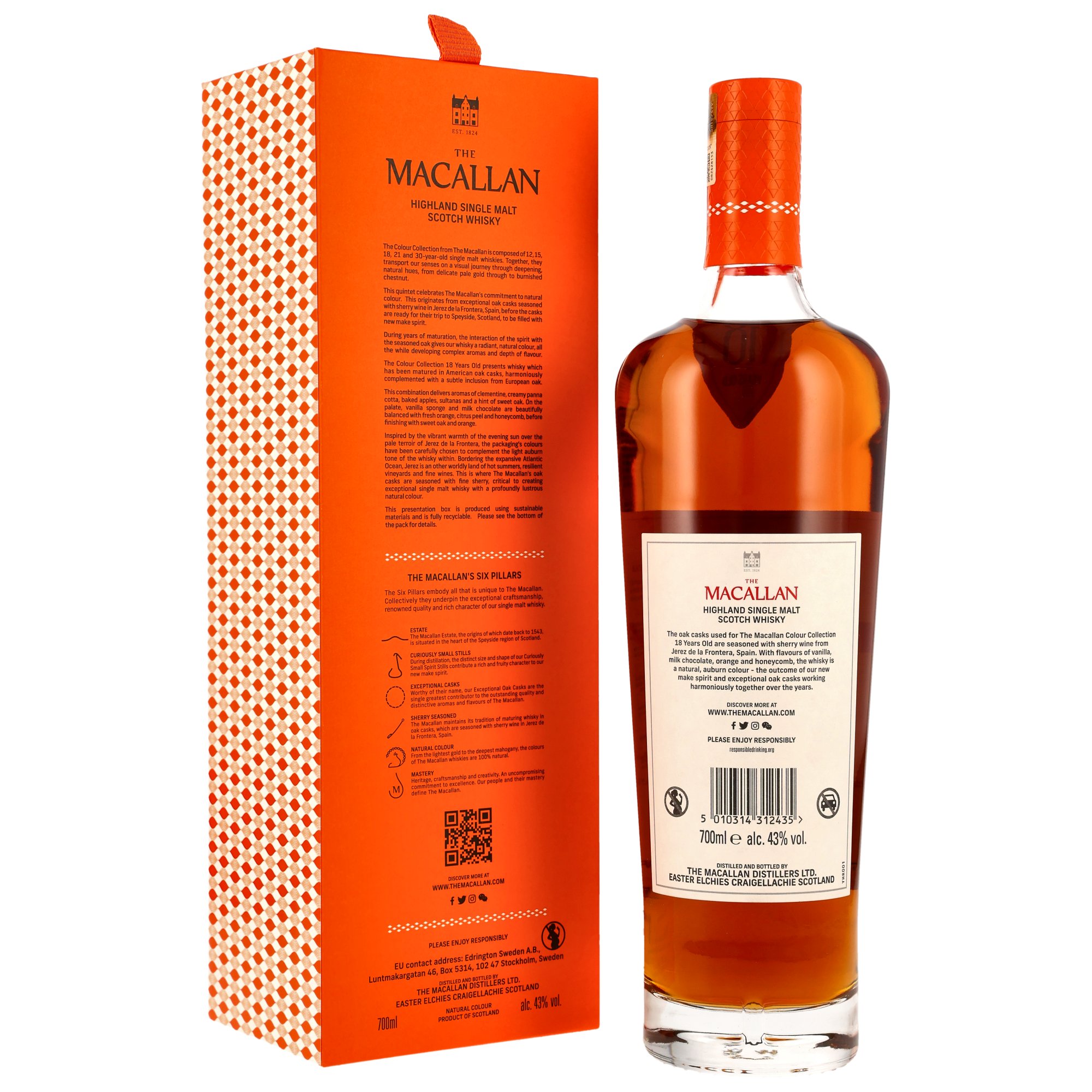 Macallan 18 y.o. Colour Collection