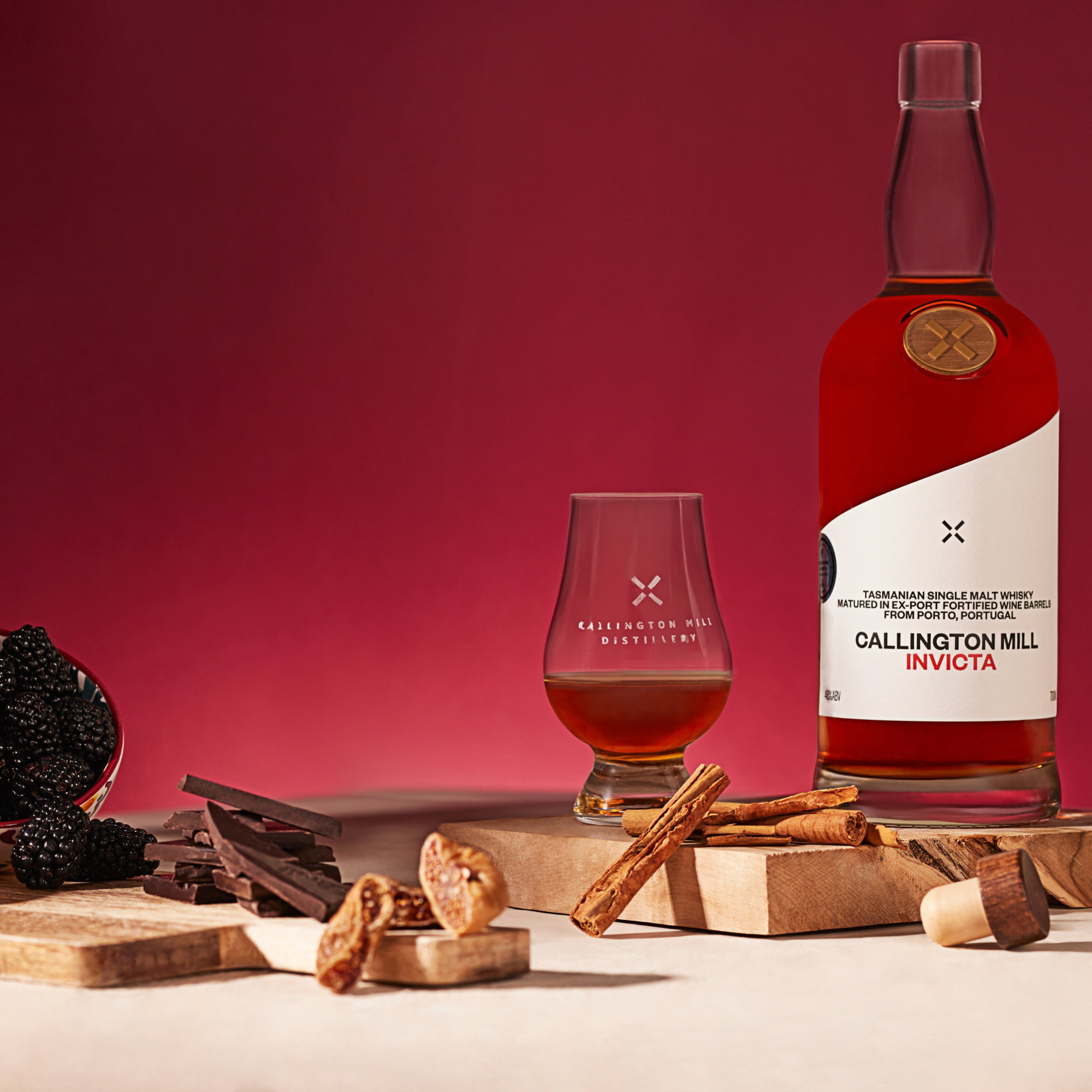 Callington Mill Invicta Single Malt - Port Casks