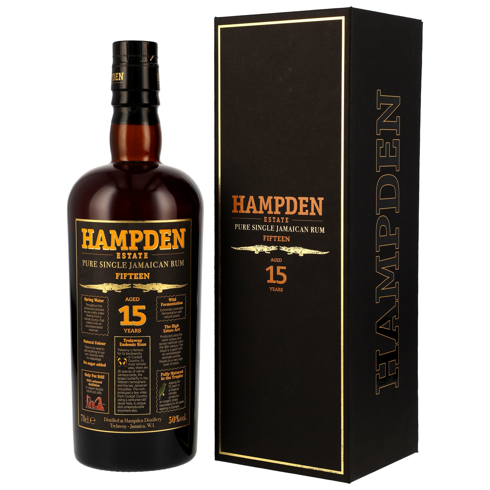 Hampden 15 y.o. - Pure Single Jamaican Rum