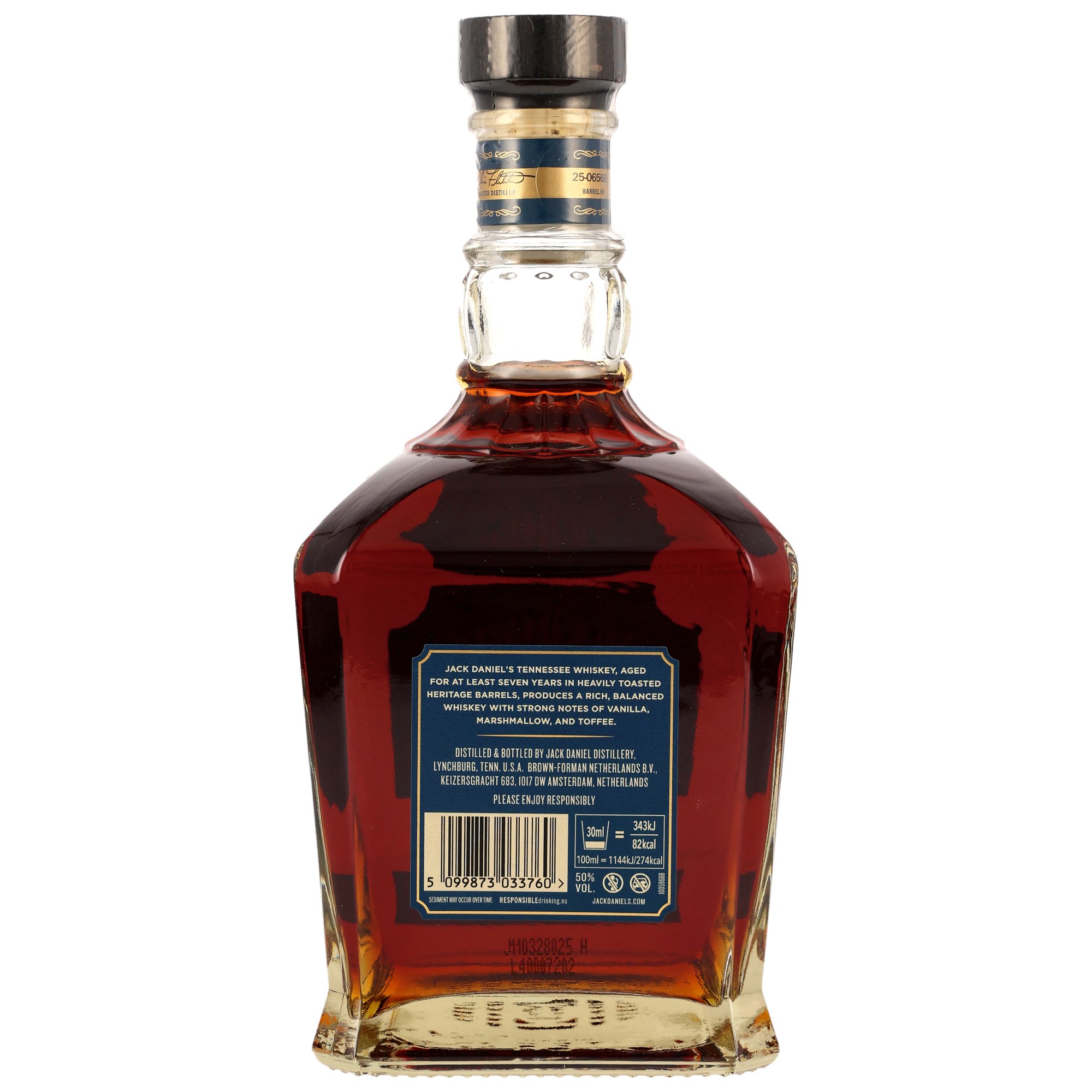 Jack Daniels 2017/2025 Single Barrel Heritage - Liter