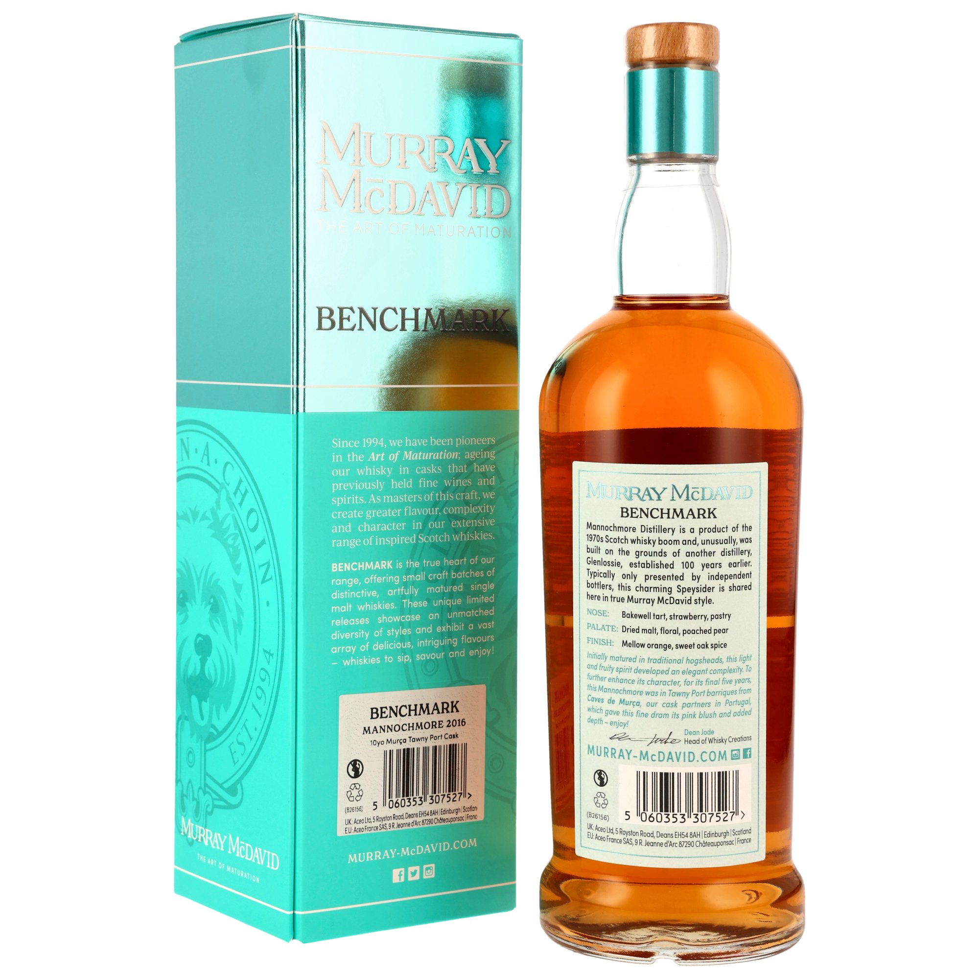 Mannochmore 2016/2026 - 10 y.o. - Tawny Port Cask - Murray McDavid