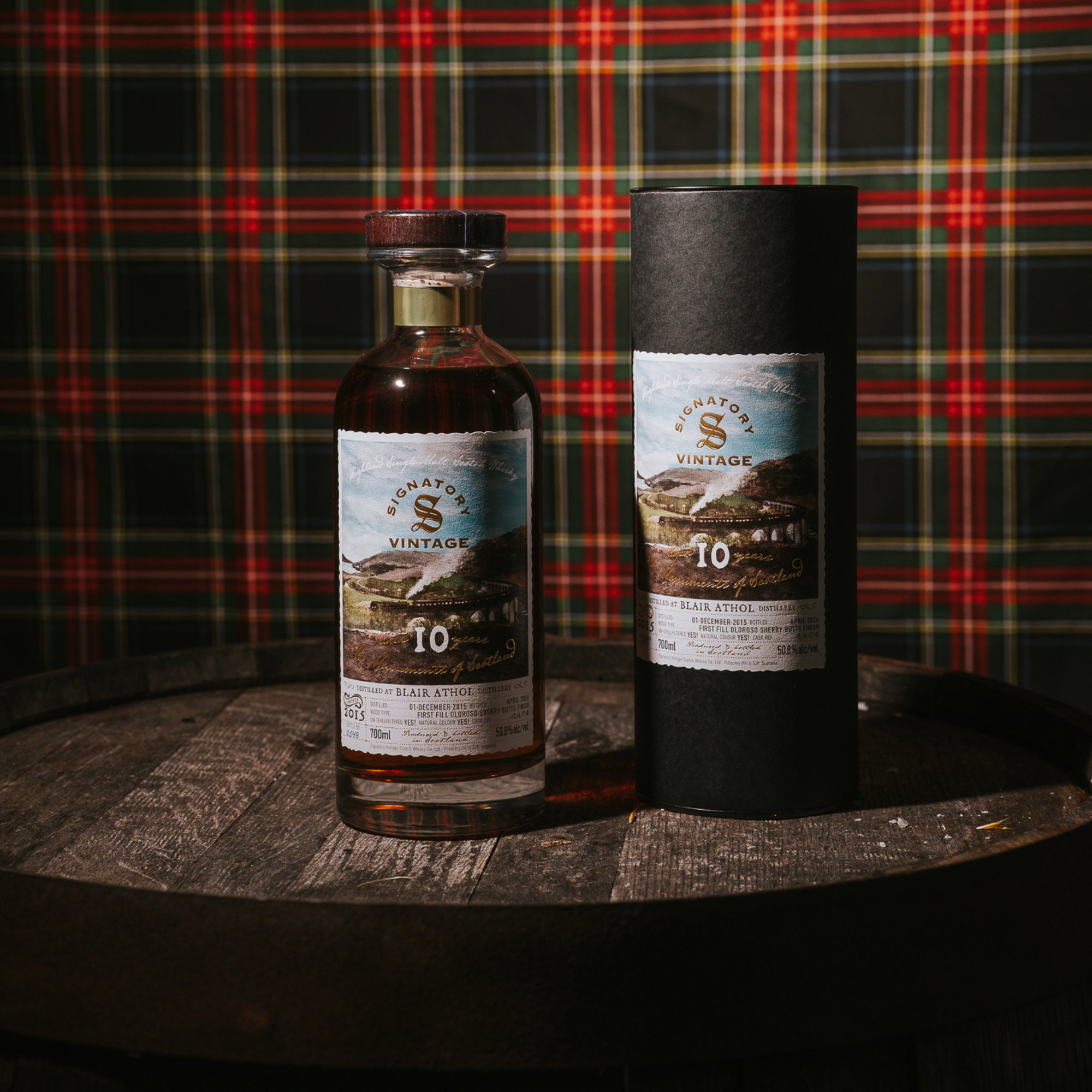 Blair Athol 2015/2026 - 10 y.o. - 1st Fill Oloroso Sherry Butts Finish - Sig Monuments of Scotland
