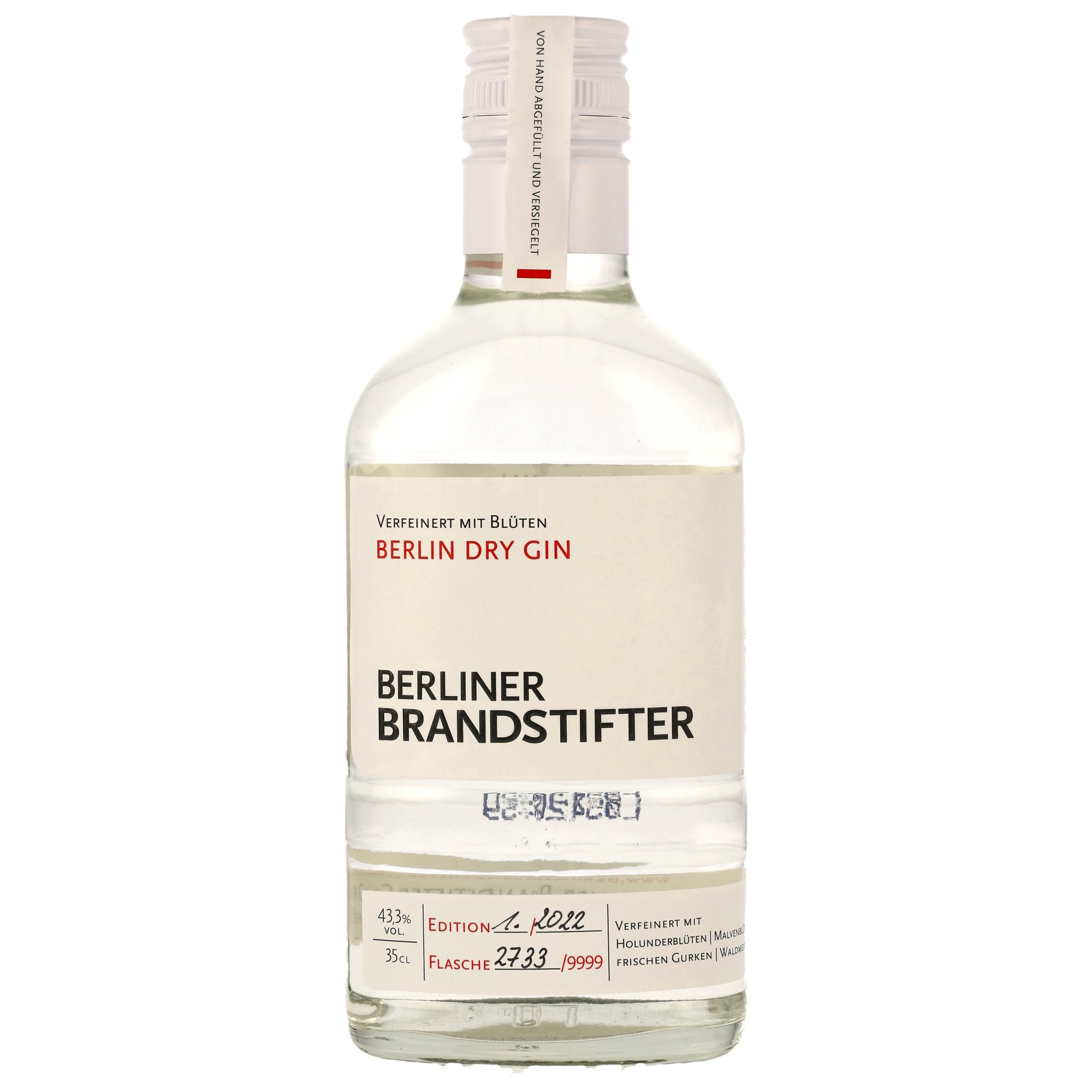 Berliner Brandstifter Dry Gin - 350ml