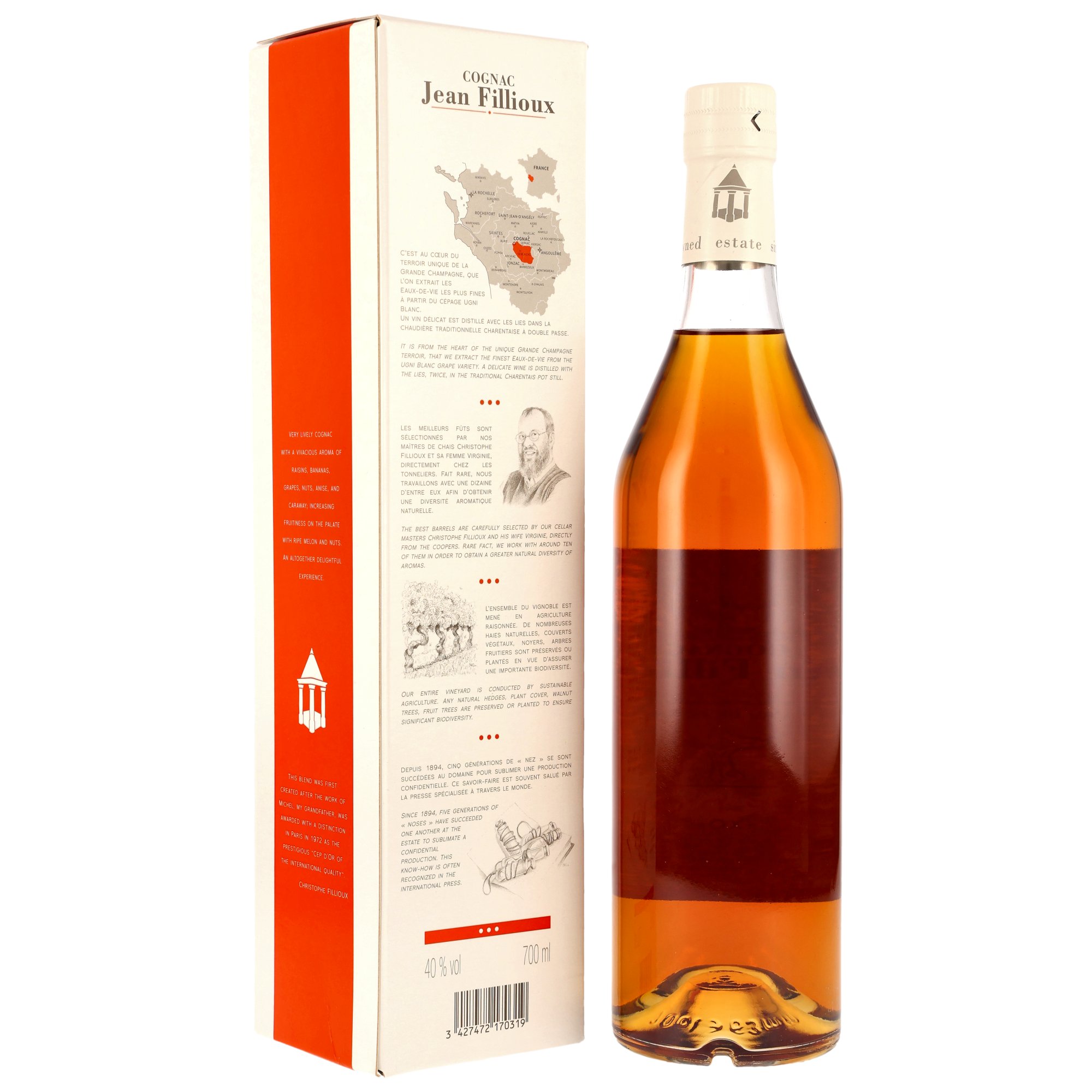 Jean Fillioux Cep D'or XO Cognac