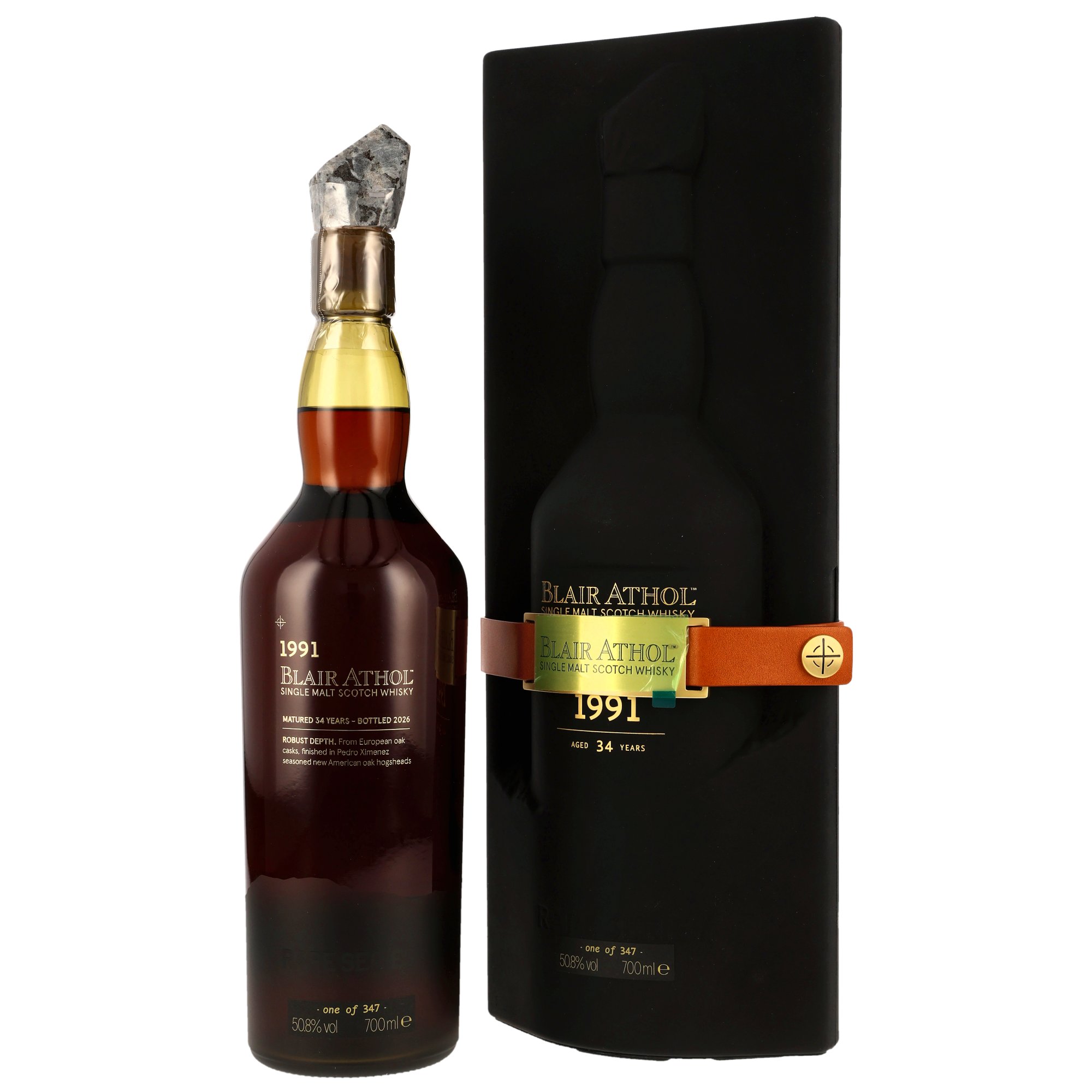 Blair Athol 1991/2026 - 34 y.o. - Diageo Rare Series - Ex-Sherry European Oak, PX American Oak Casks Finish