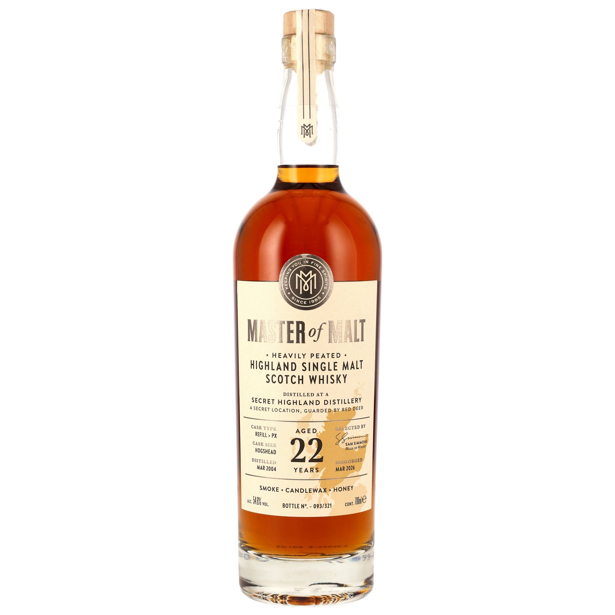 Master of Malt Secret Highland 22YO