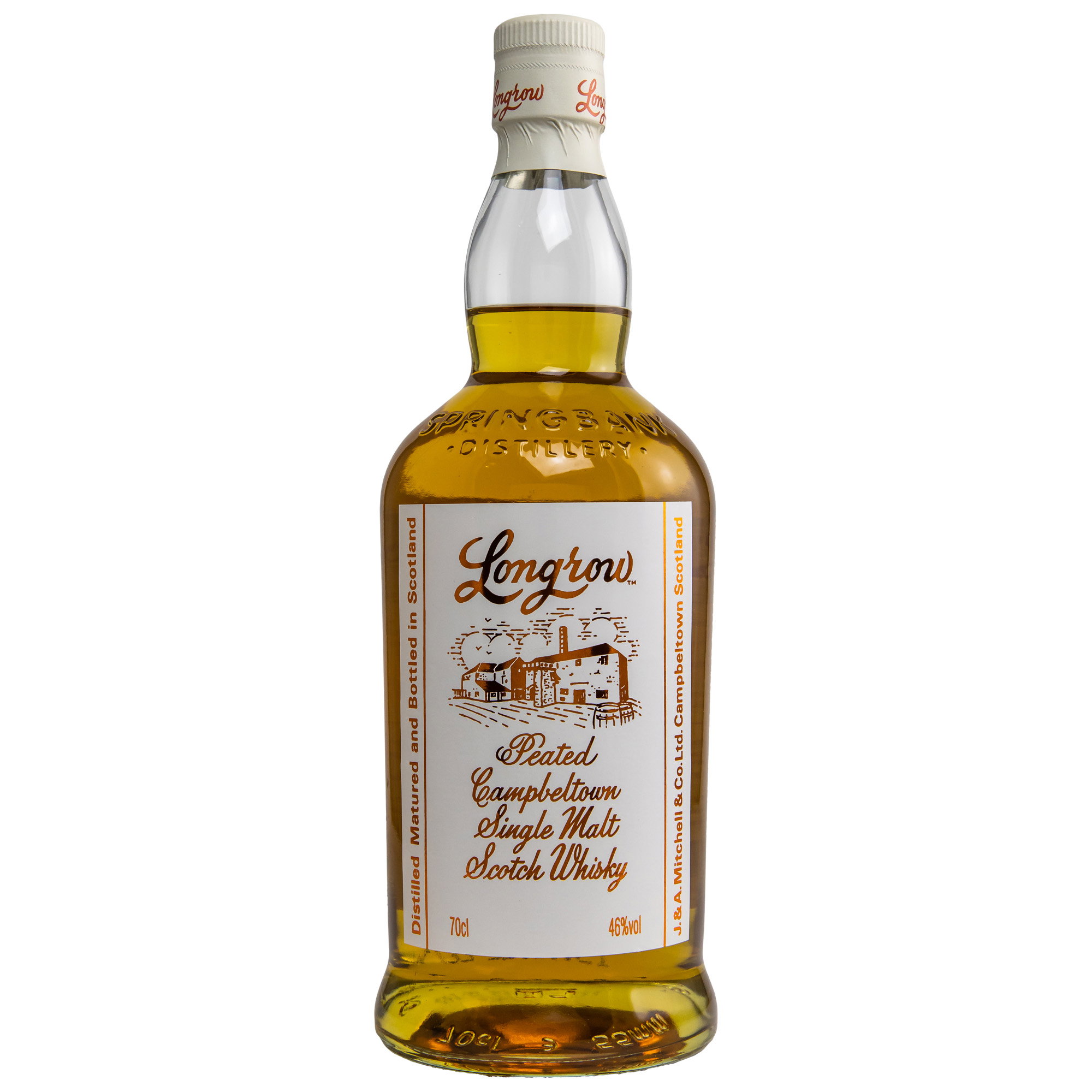 Longrow Peated Malt - ohne GP (weißes Etikett)