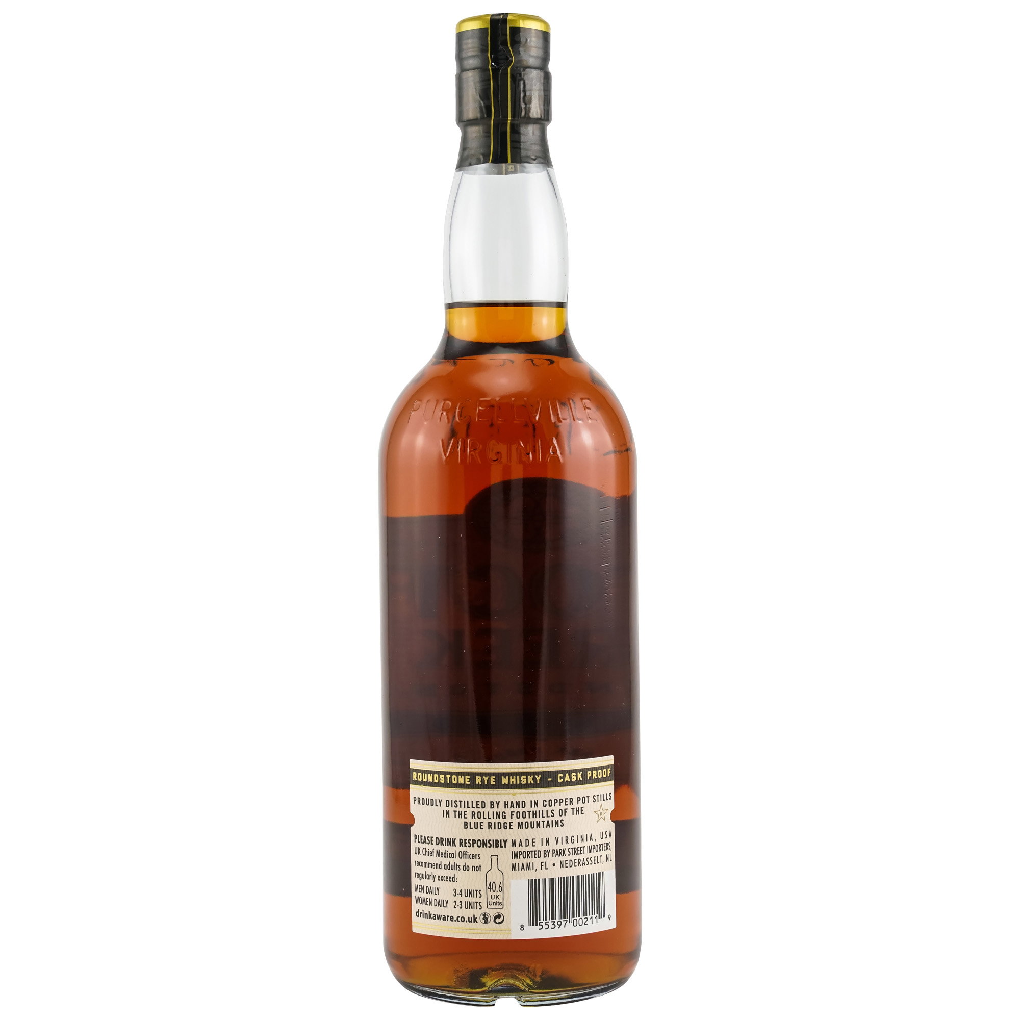 Catoctin Creek Roundstone Rye Whisky Cask Proof Edition