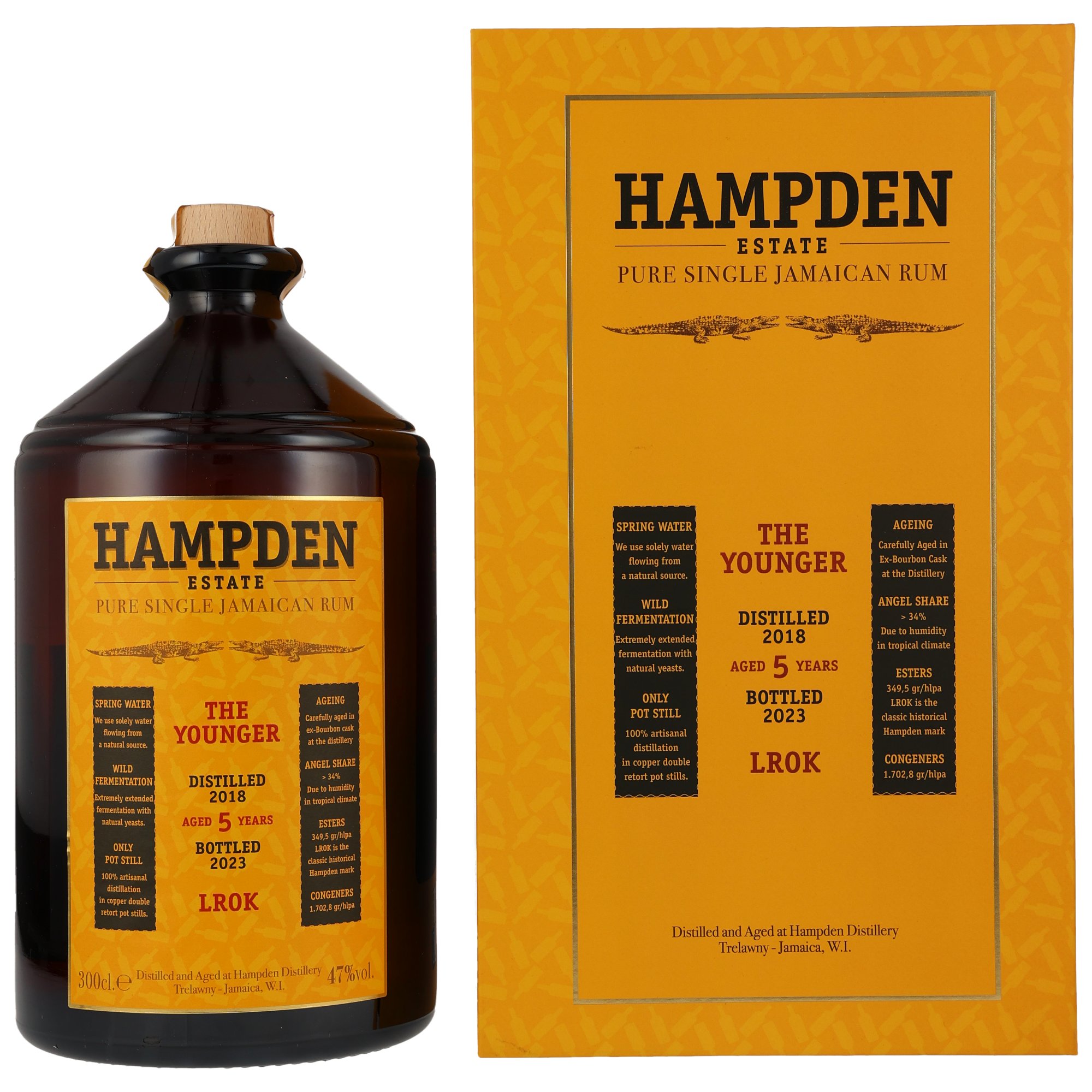 HAMPDEN 2018/2023 - 5 y.o. - LROK - The Younger - 3 LITER