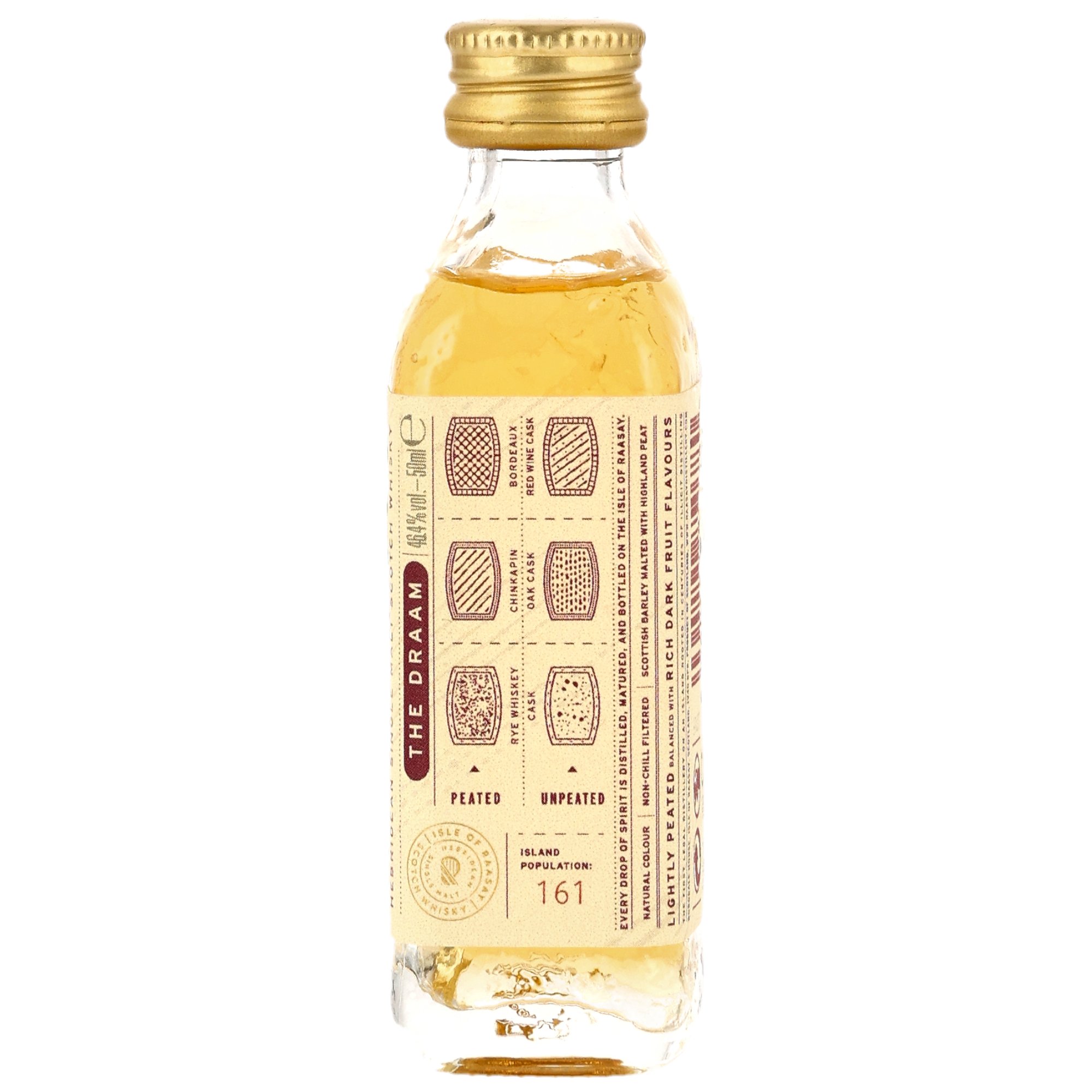 Isle of Raasay Single Malt Whisky - Core Release - Mini The Draam