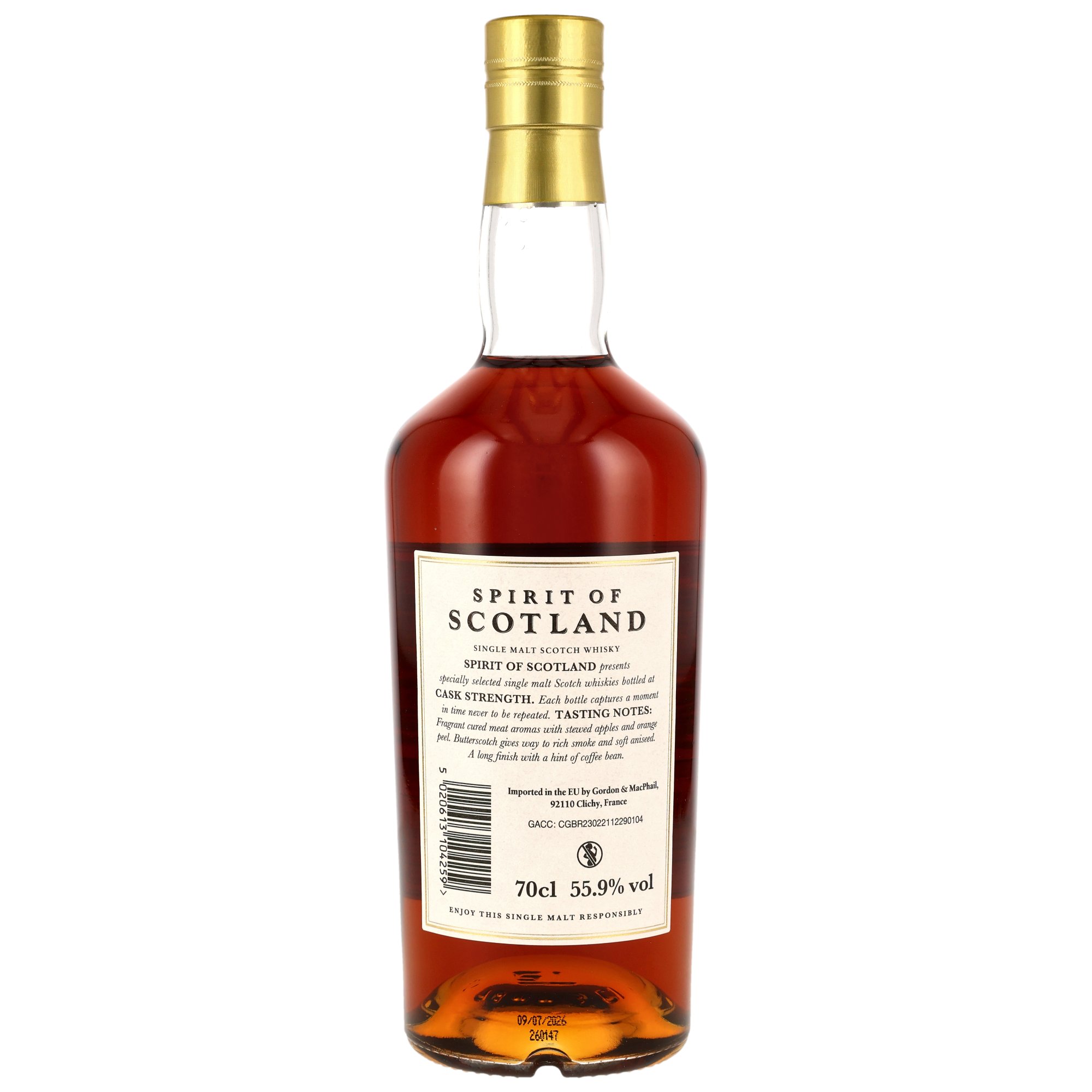 Caol Ila 2012/2026 - 14 y.o. - 1st Fill Sherry Hogshead #311512 - G&M Spirit of Scotland